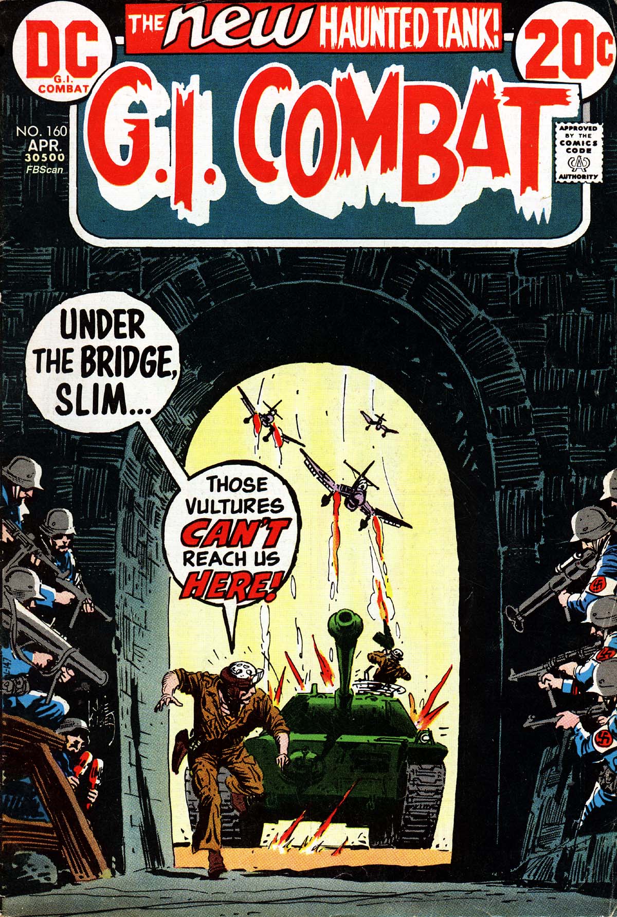 Read online G.I. Combat (1952) comic -  Issue #160 - 1