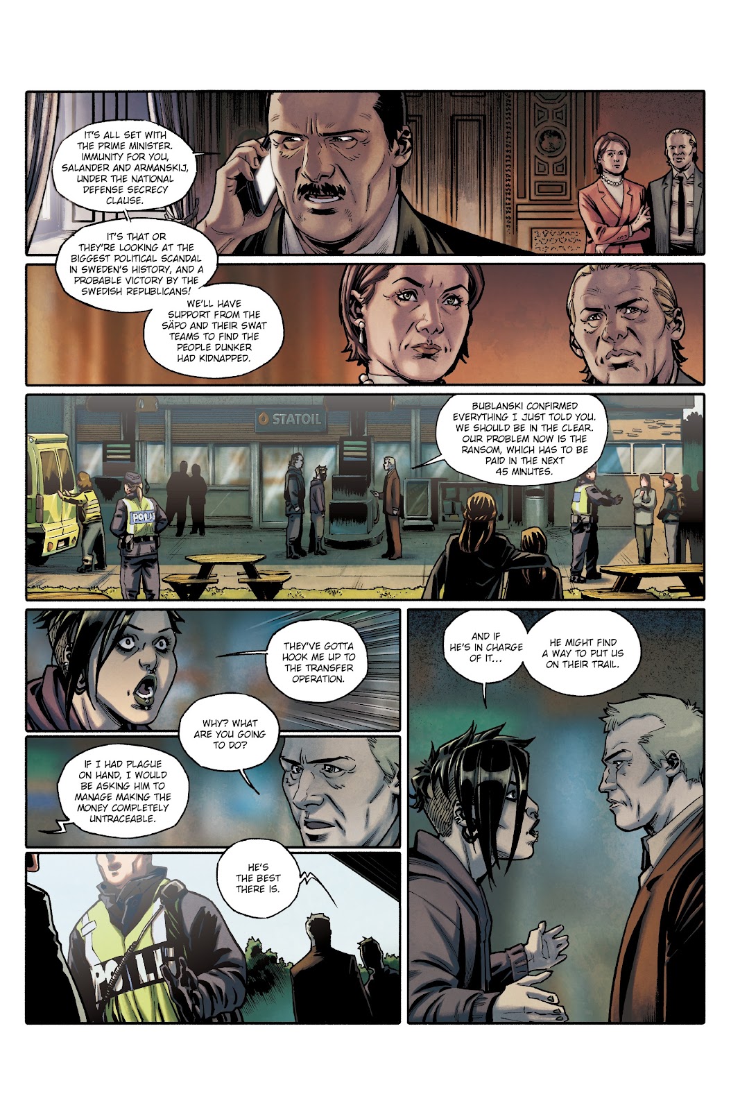 Millennium: The Girl Who Danced With Death issue 3 - Page 38