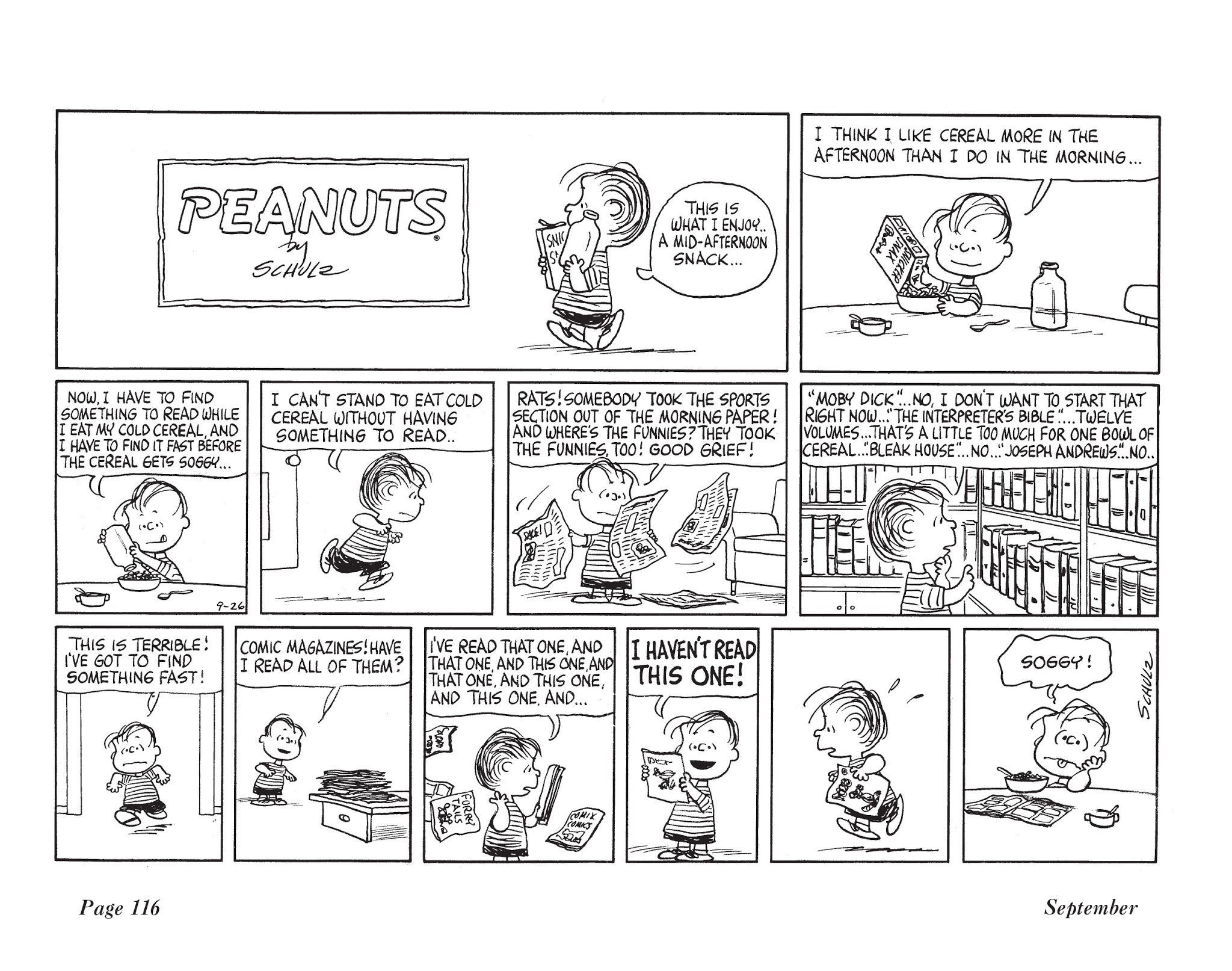 Read online The Complete Peanuts comic -  Issue # TPB 8 - 128