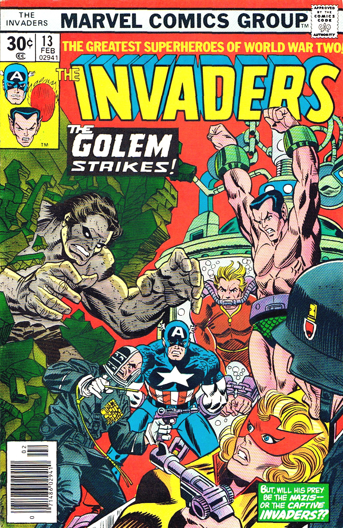 Read online The Invaders (1975) comic -  Issue #13 - 1