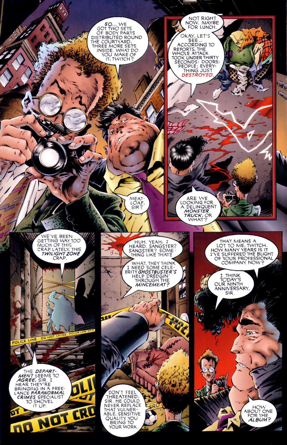 Read online Spawn: Blood Feud comic -  Issue #1 - 9