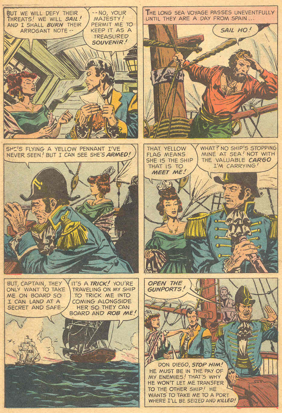 Read online Four Color Comics comic -  Issue #732 - 10