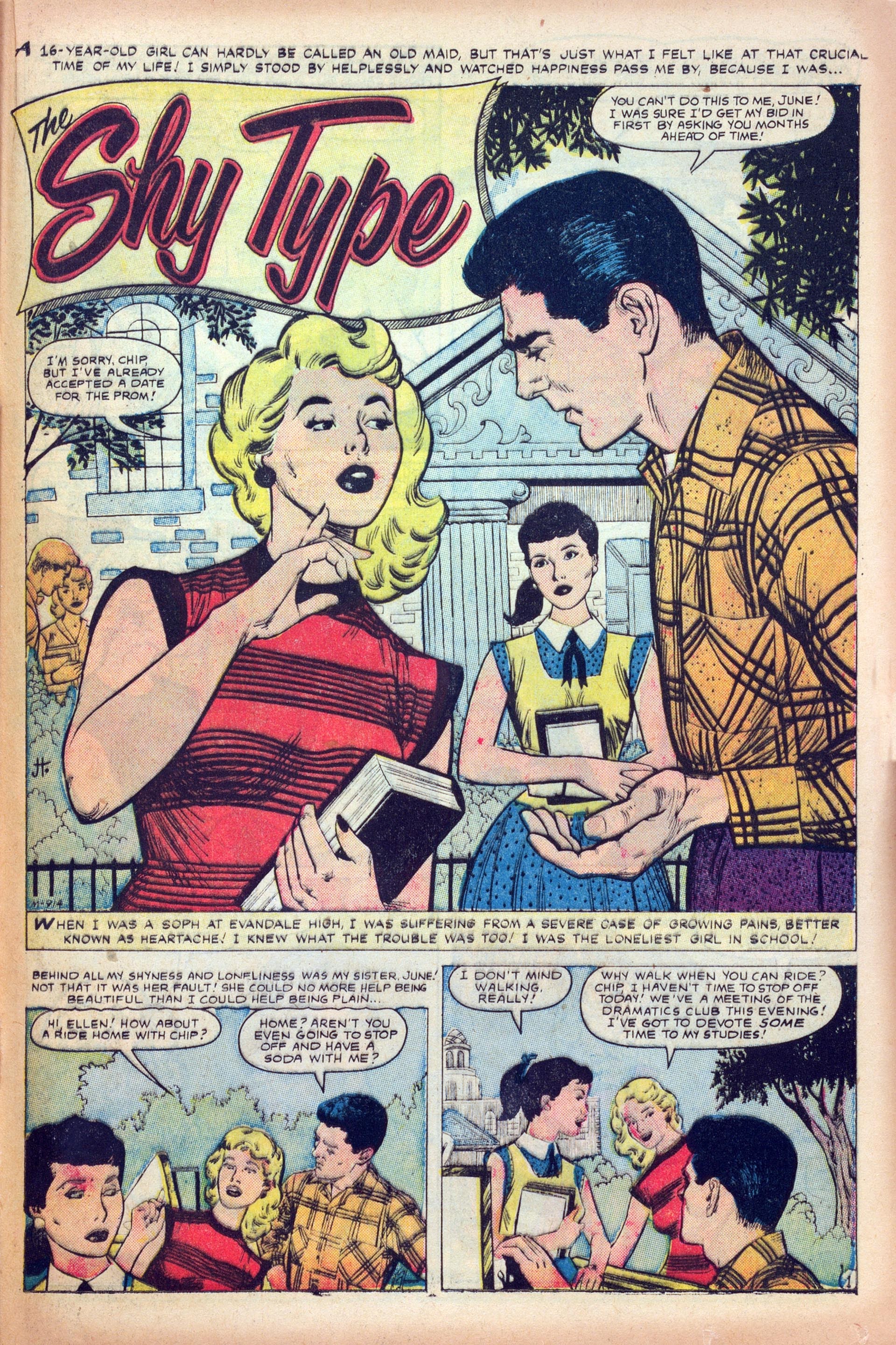Read online Love Romances comic -  Issue #72 - 21