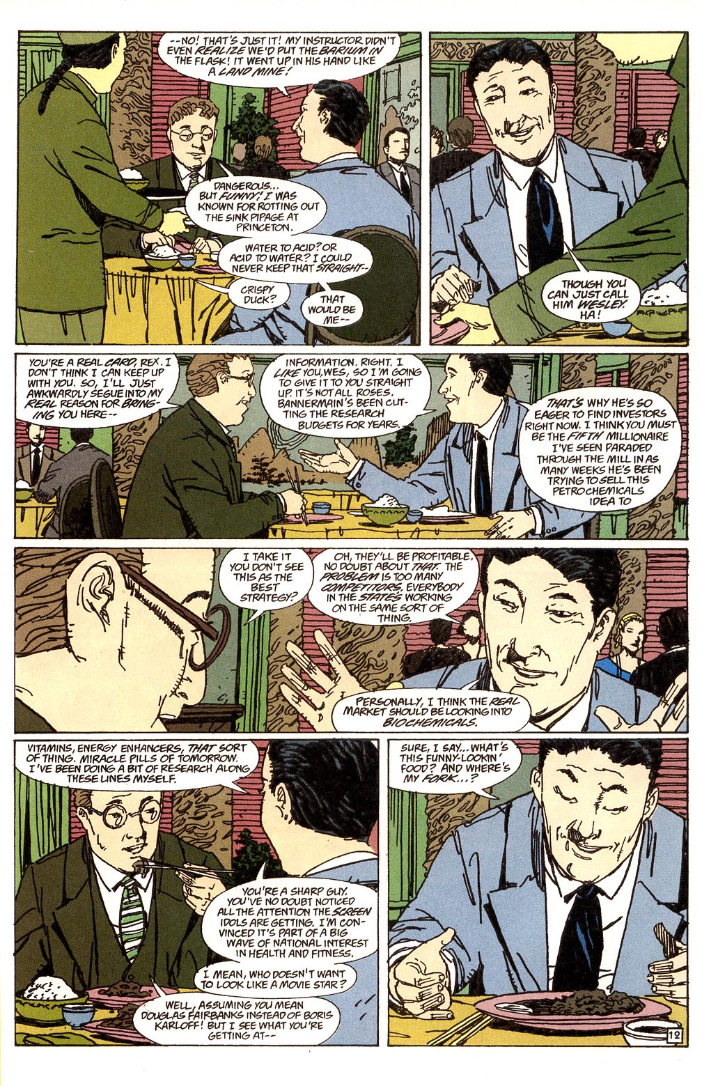 Sandman Mystery Theatre Issue #30 #31 - English 12