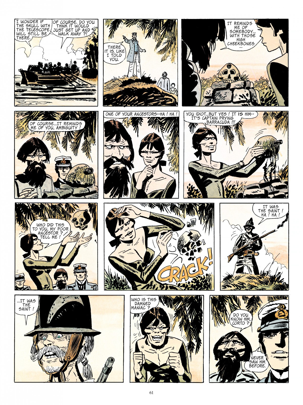 Read online Corto Maltese comic -  Issue # TPB 4 - 51