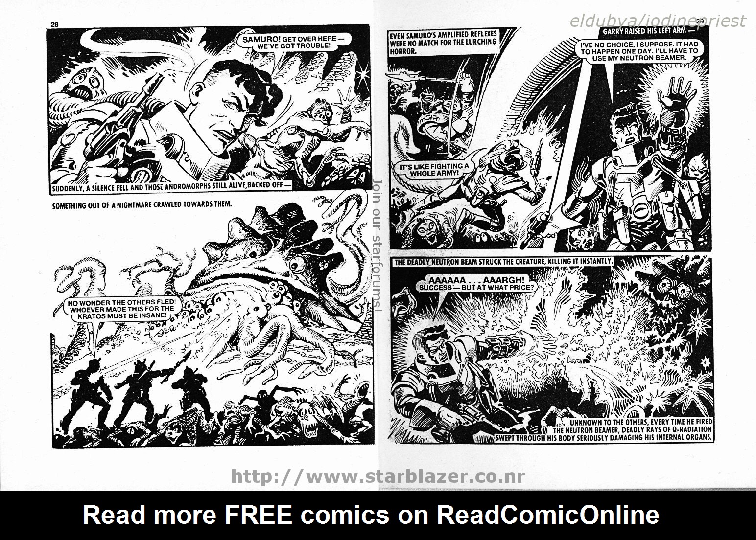 Read online Starblazer comic -  Issue #172 - 16