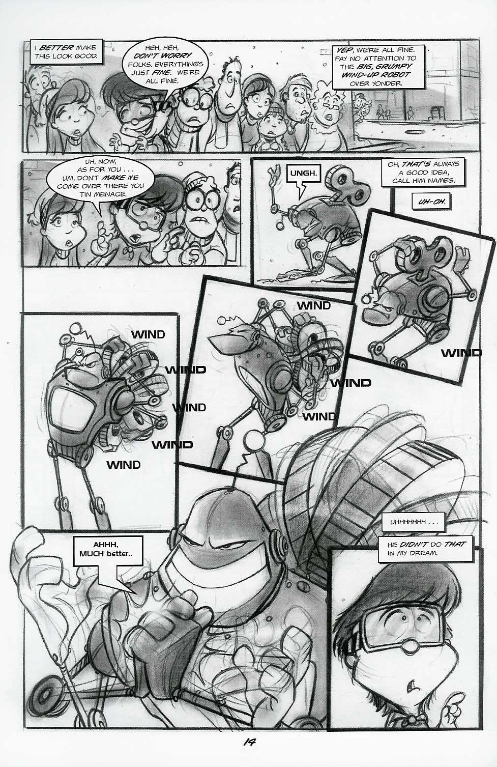Read online Herobear And The Kid (1999) comic -  Issue #3 - 16