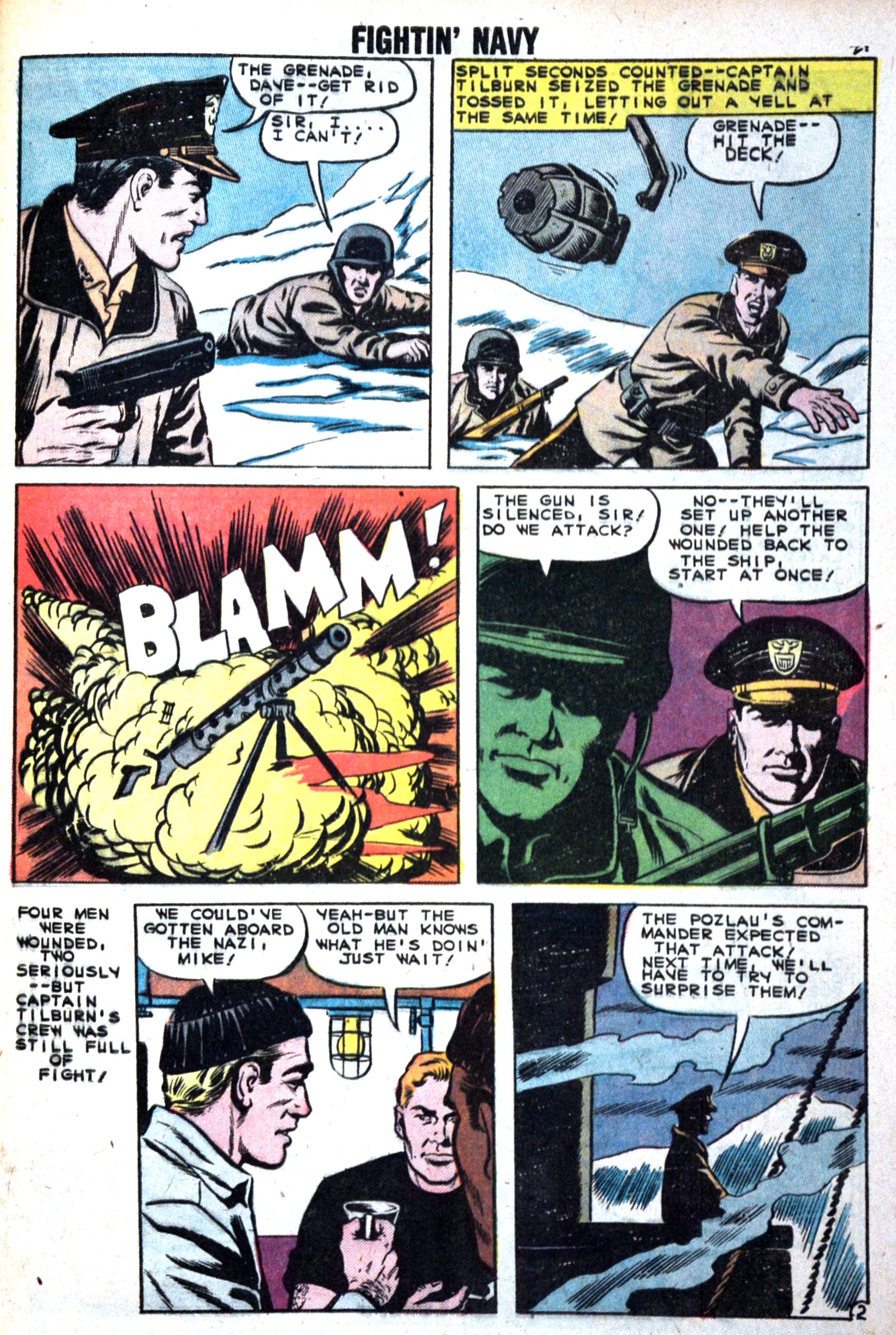 Read online Fightin' Navy comic -  Issue #89 - 29
