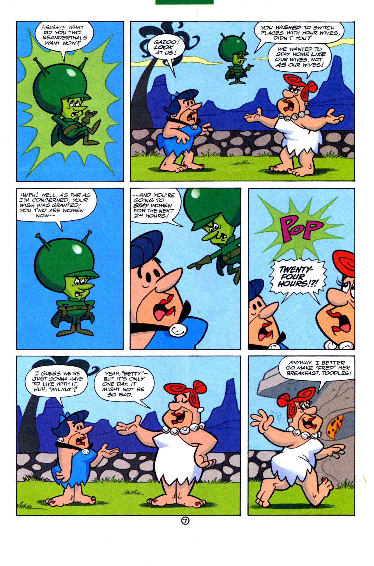 Read online The Flintstones and the Jetsons comic -  Issue #4 - 9