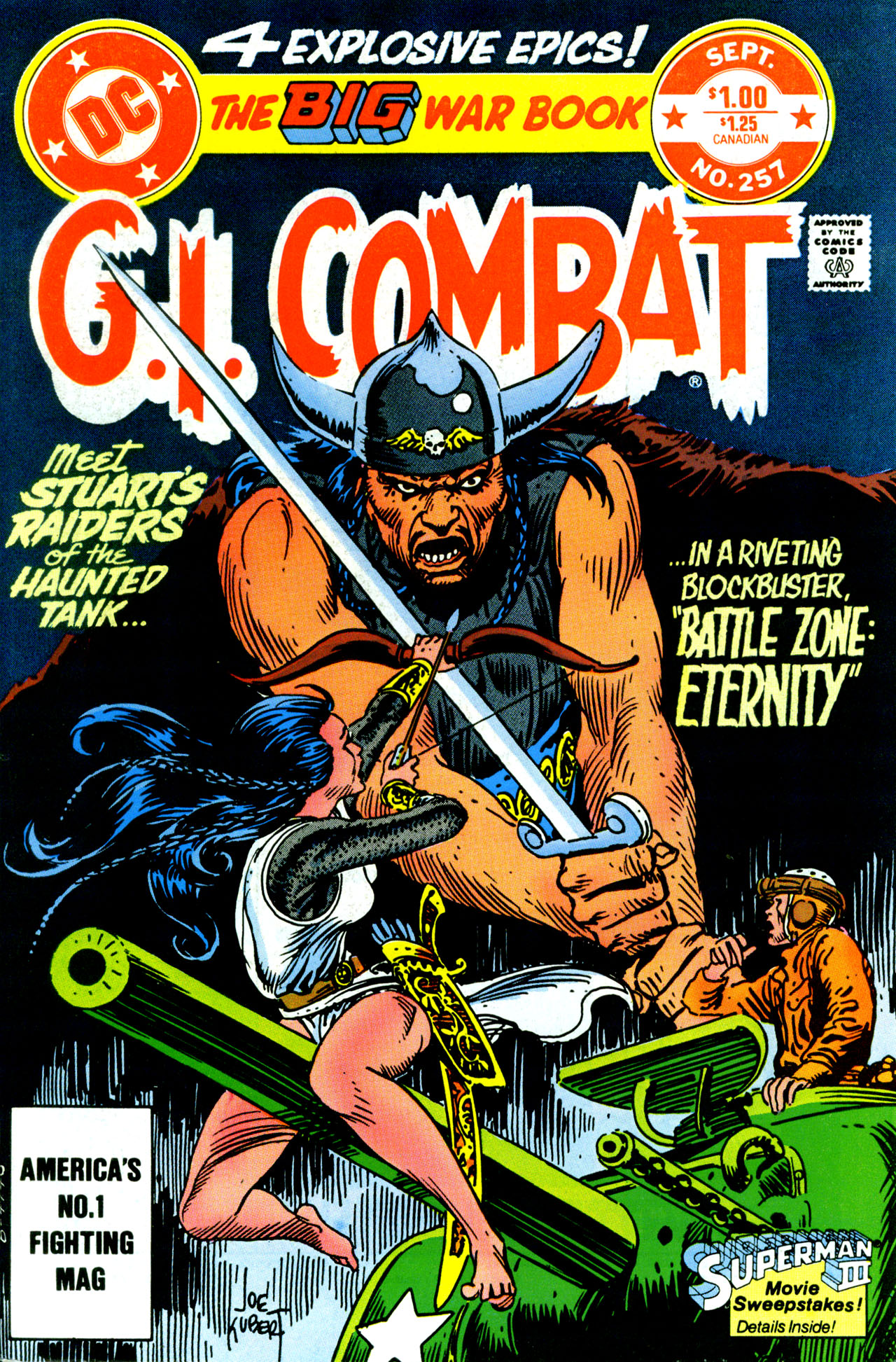 Read online G.I. Combat (1952) comic -  Issue #257 - 1