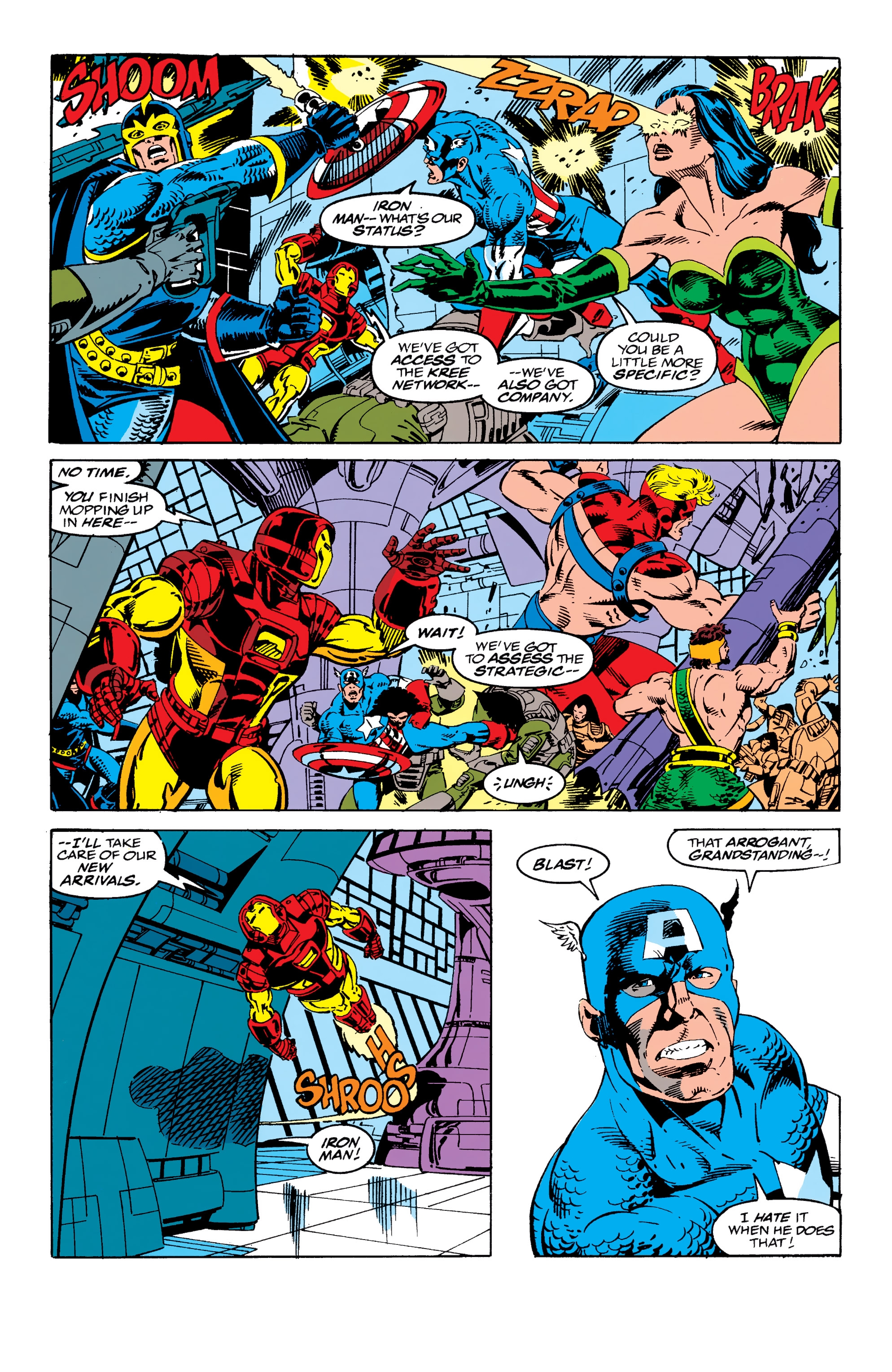 Read online Avengers Epic Collection: Operation Galactic Storm comic -  Issue # TPB (Part 2) - 28