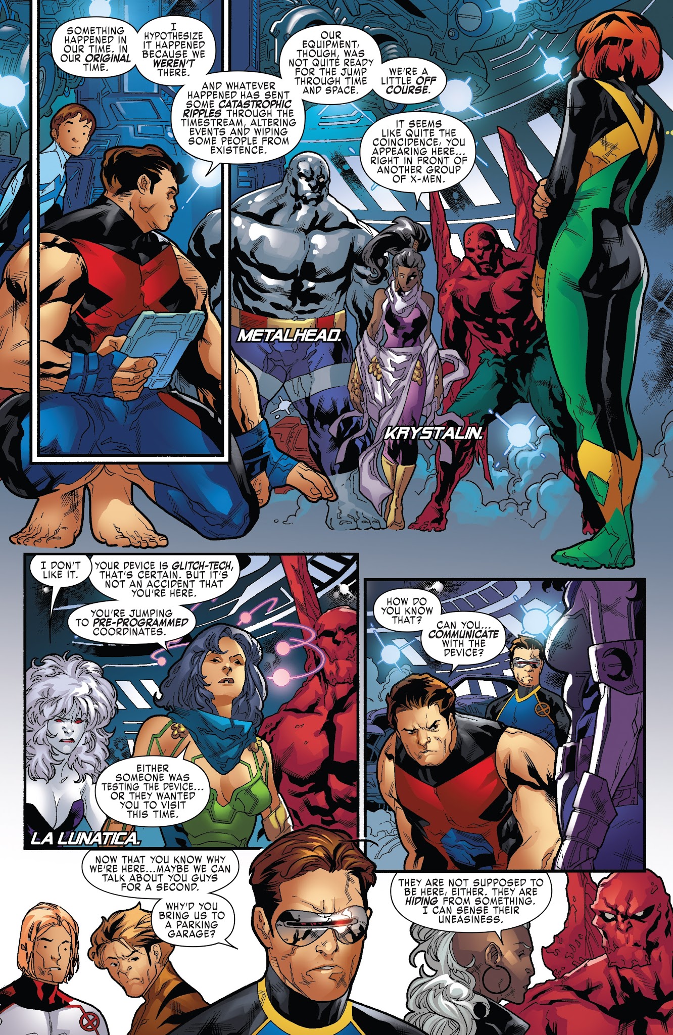 Read online X-Men: Blue comic -  Issue #17 - 5