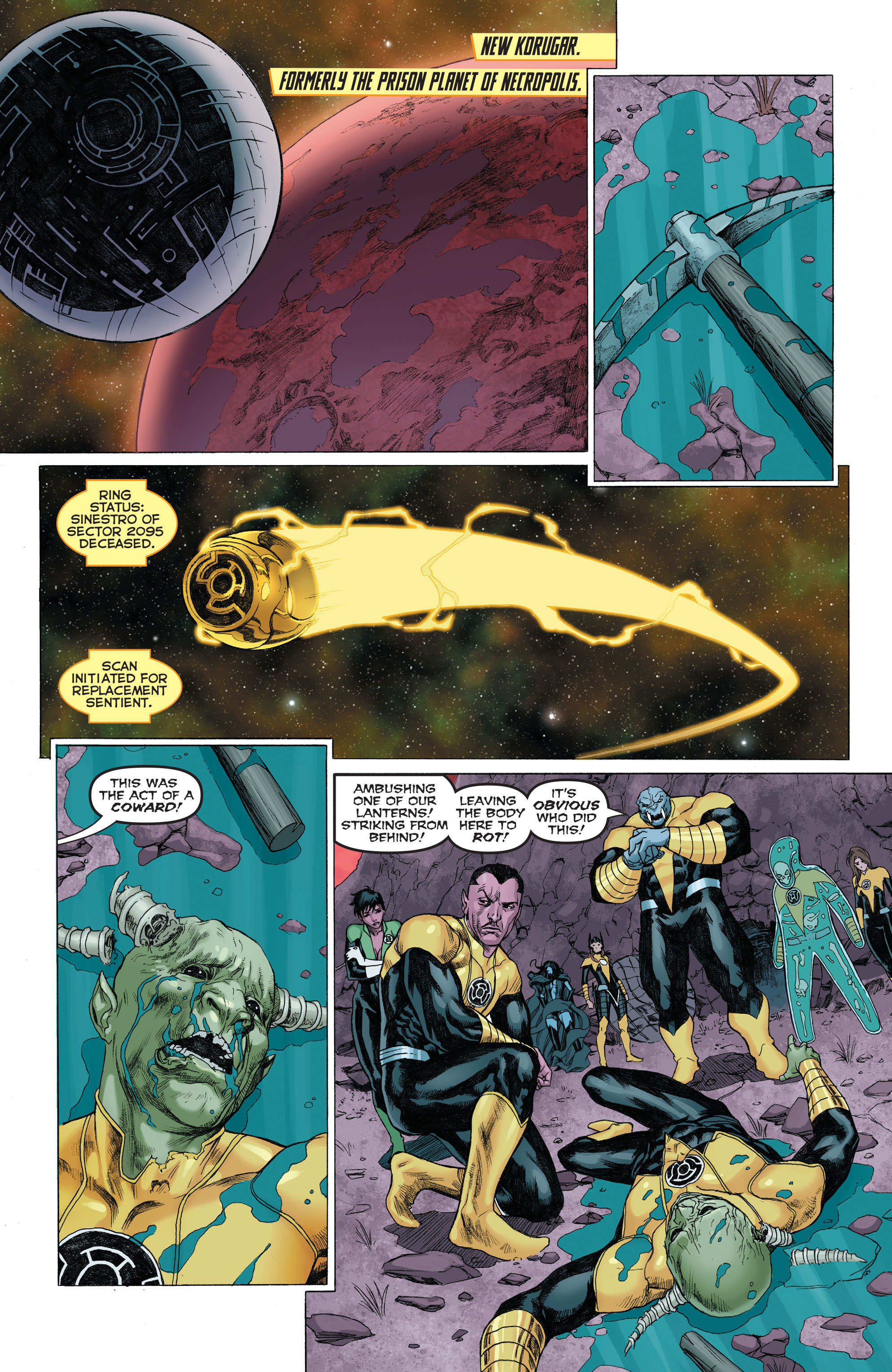 Read online Sinestro comic -  Issue # Annual 1 - 3