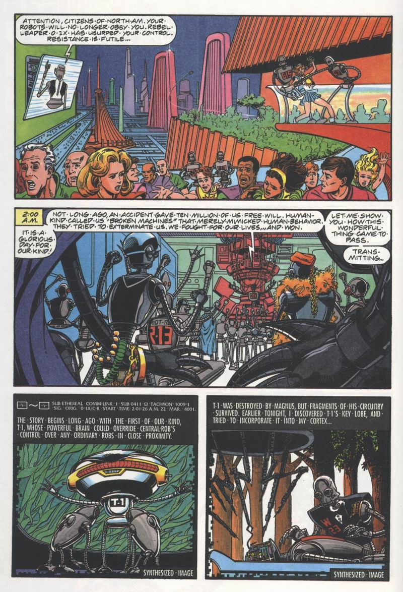 Read online Magnus Robot Fighter (1991) comic -  Issue #4 - 4