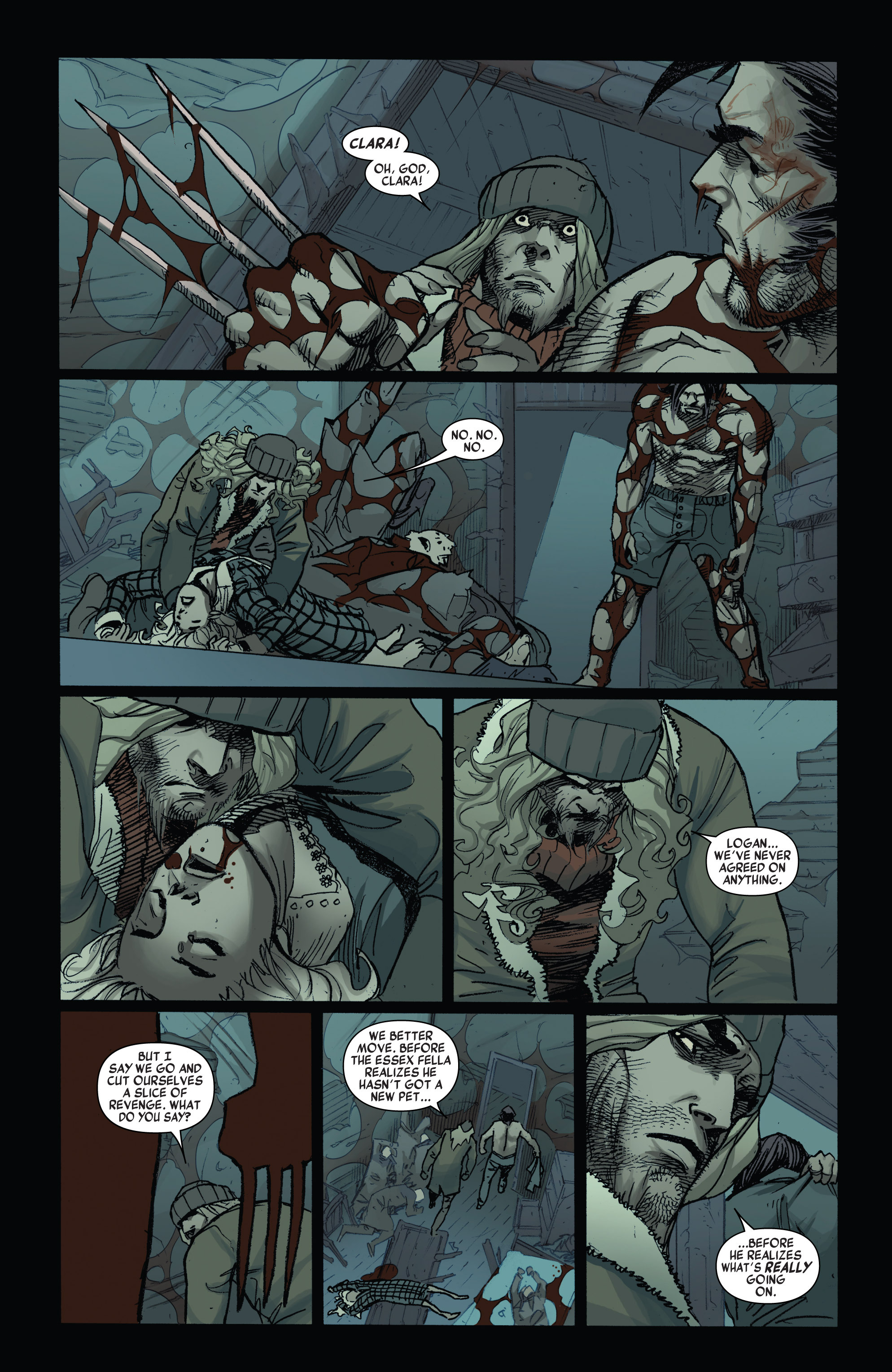 Read online Origin II comic -  Issue #4 - 21