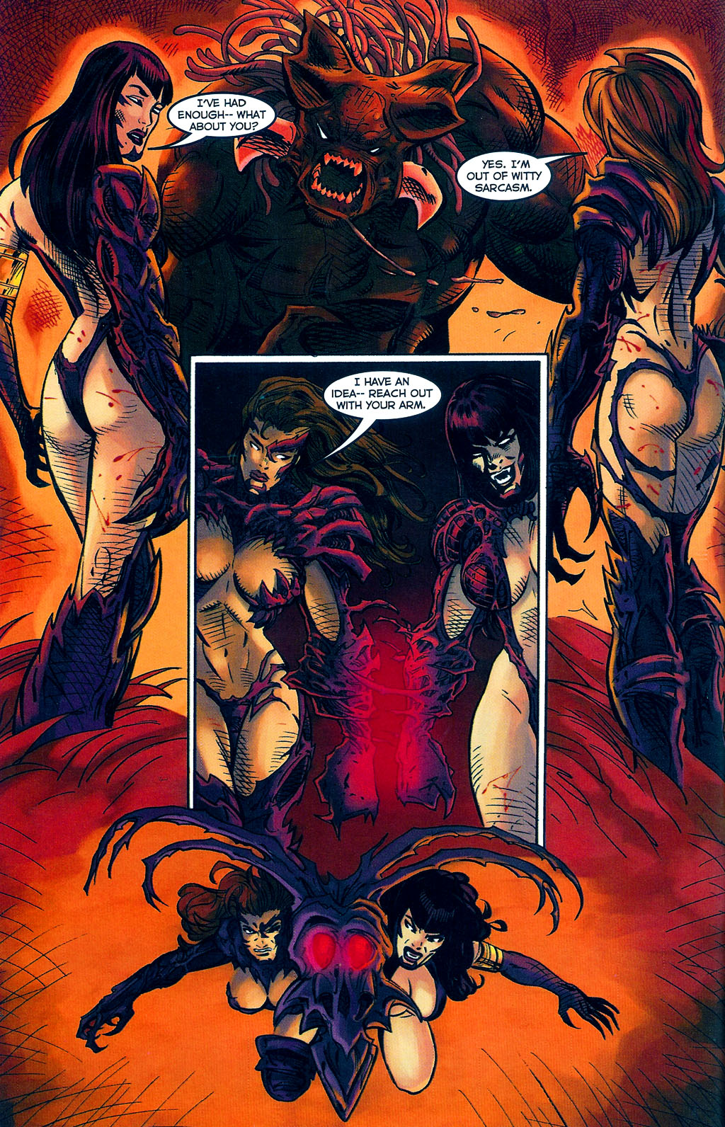Read online Vampirella/Witchblade: Union of the Damned comic -  Issue # Full - 25