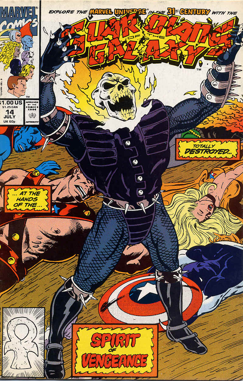 Read online Guardians of the Galaxy (1990) comic -  Issue #14 - 1