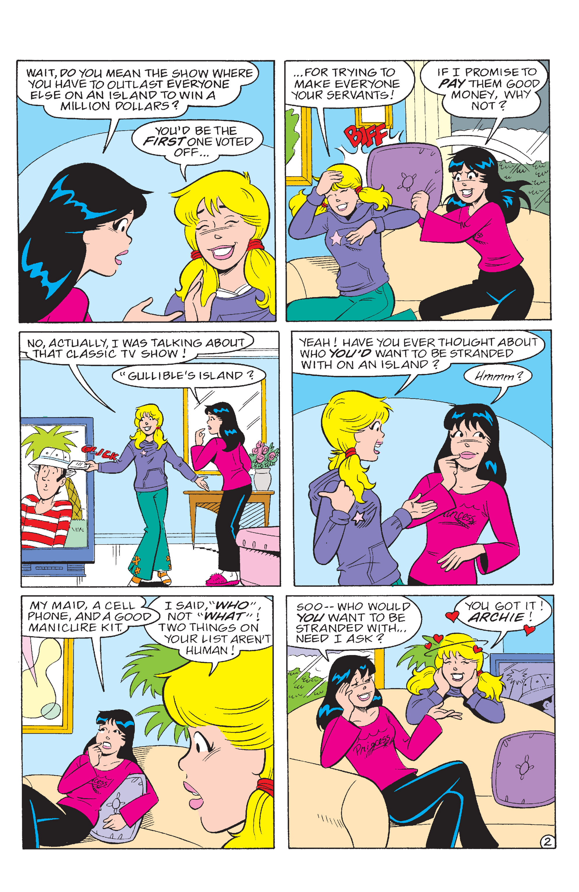 Read online B&V Friends: Snow Day! comic -  Issue # TPB - 84