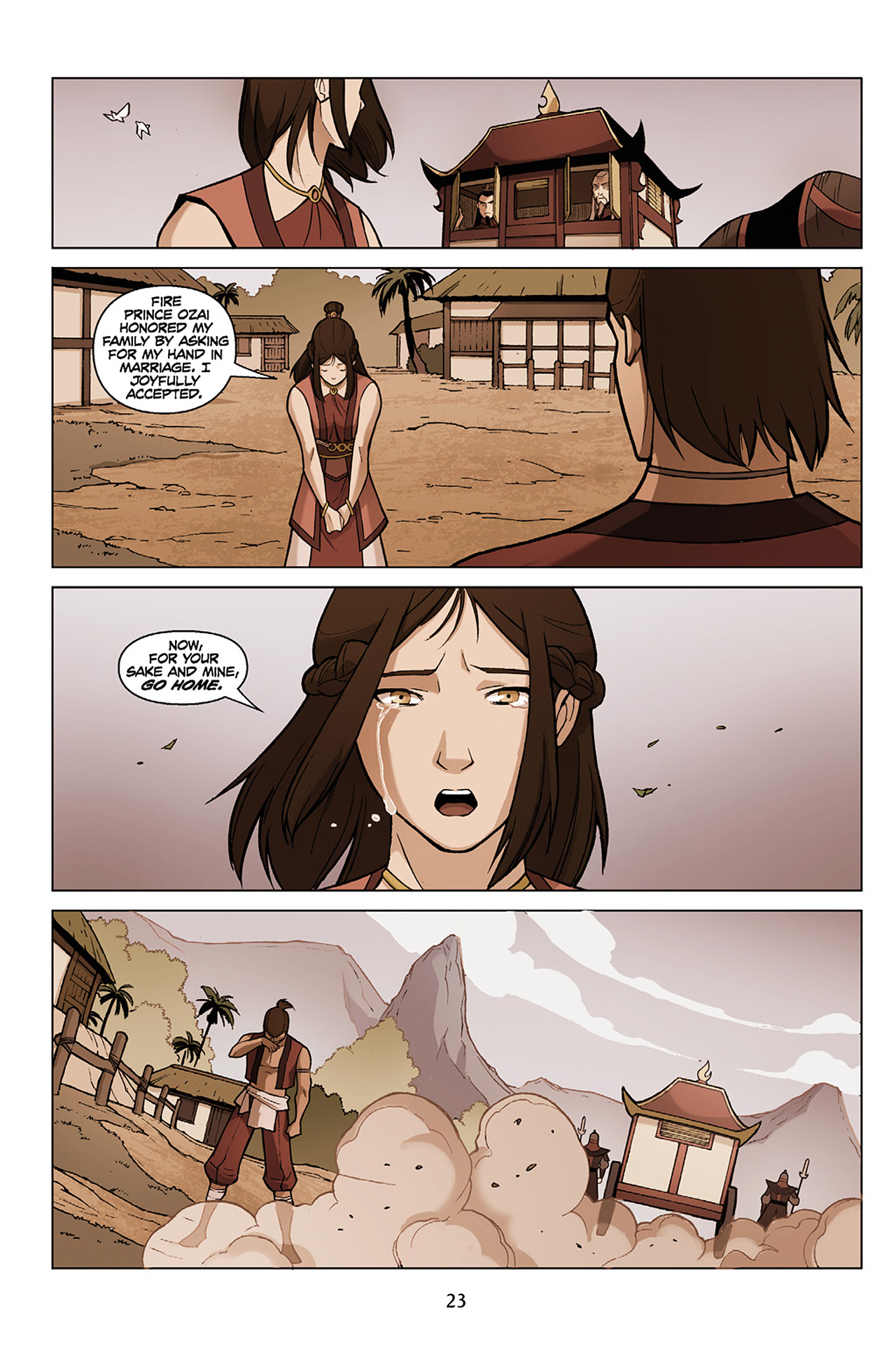 Read online Nickelodeon Avatar: The Last Airbender - The Search comic -  Issue # Part 1 - 24