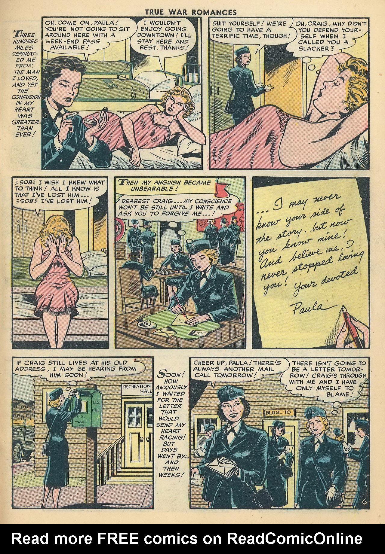 Read online True War Romances comic -  Issue #1 - 31