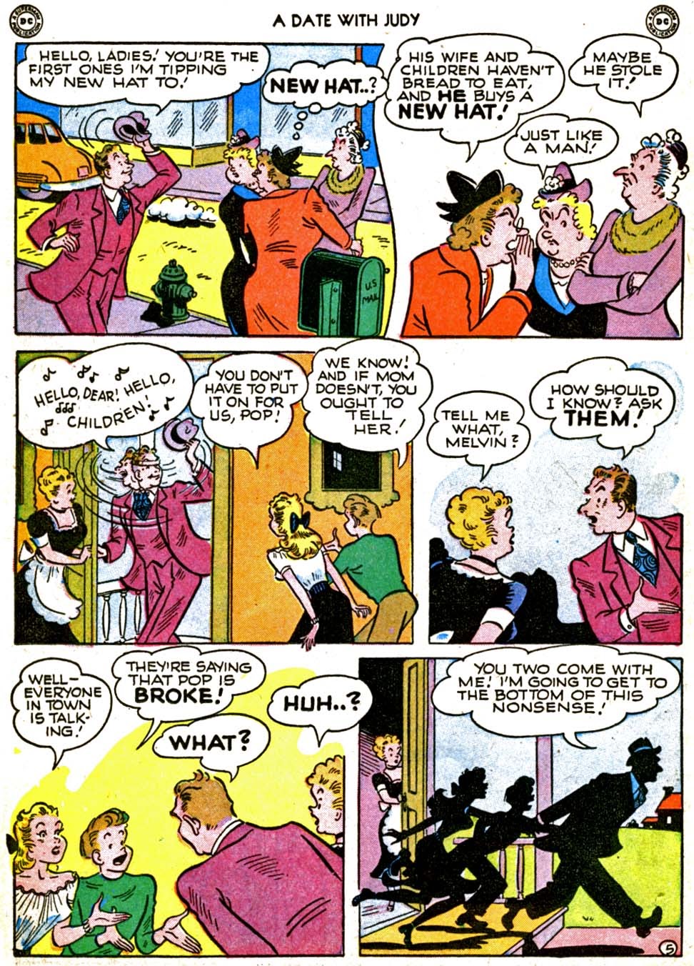 Read online A Date with Judy comic -  Issue #6 - 24