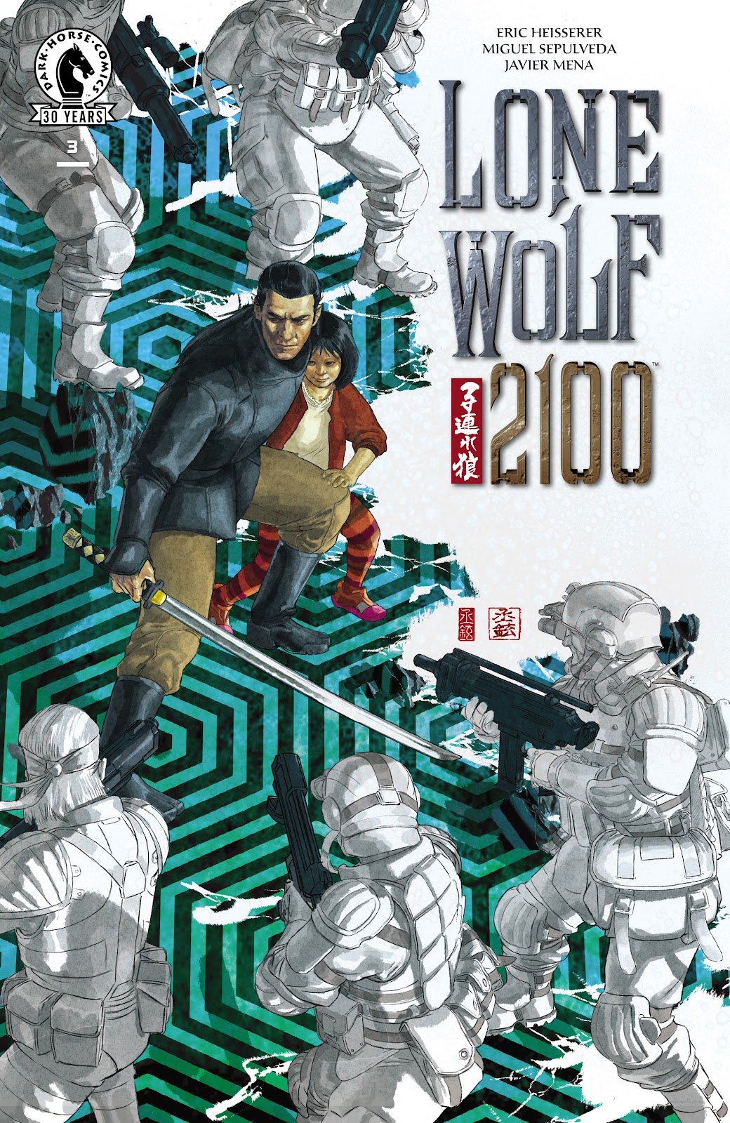 Lone Wolf 2100: Chase the Setting Sun issue 3 - Page 1