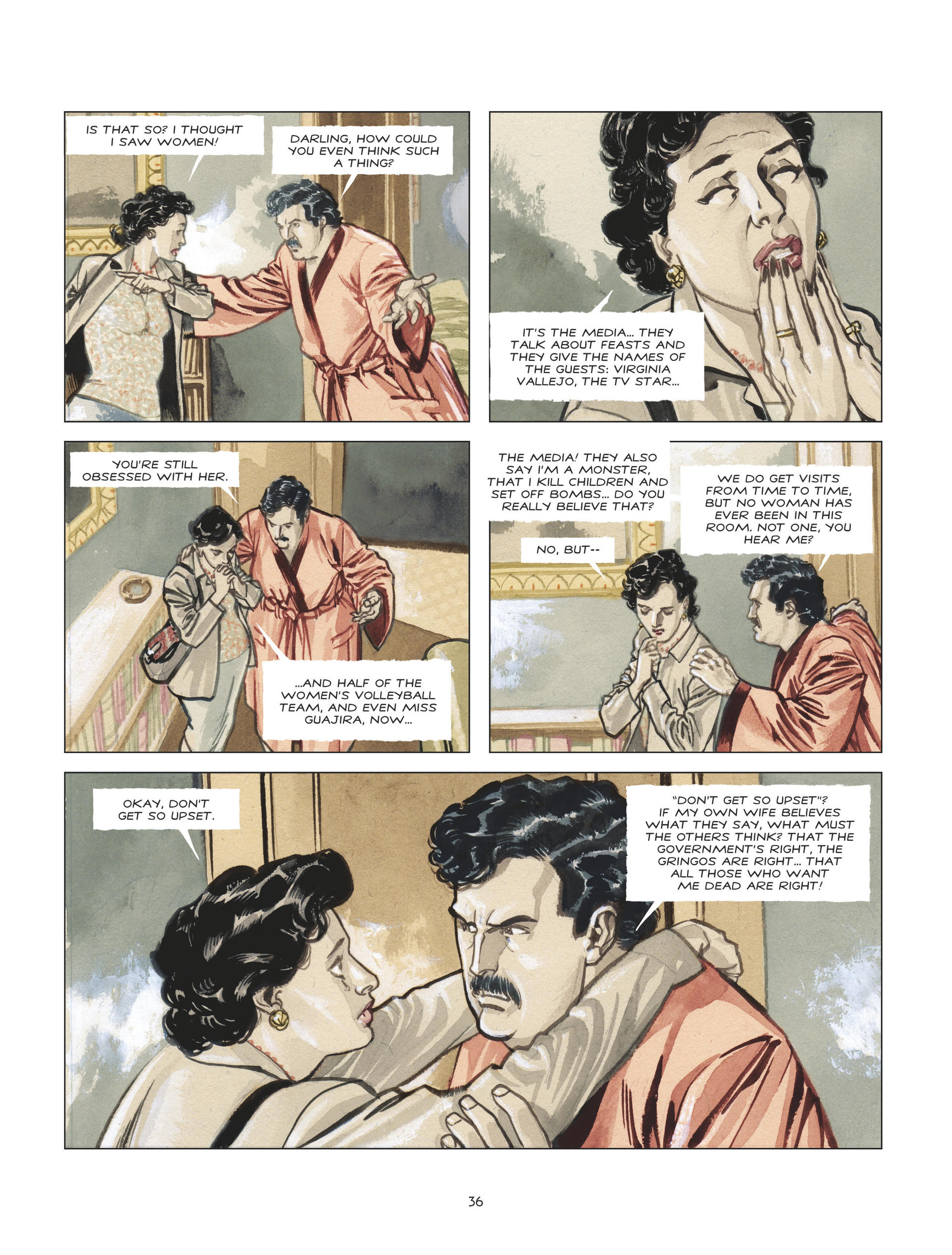 Read online Escobar - El Patrón comic -  Issue #1 - 34