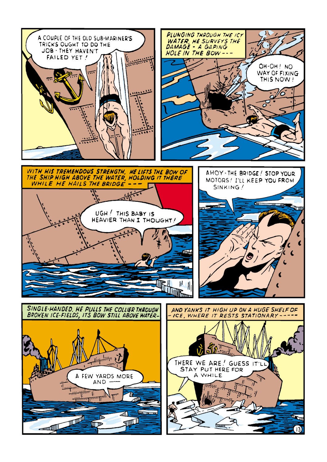 Read online Sub-Mariner Comics comic -  Issue #2 - 16