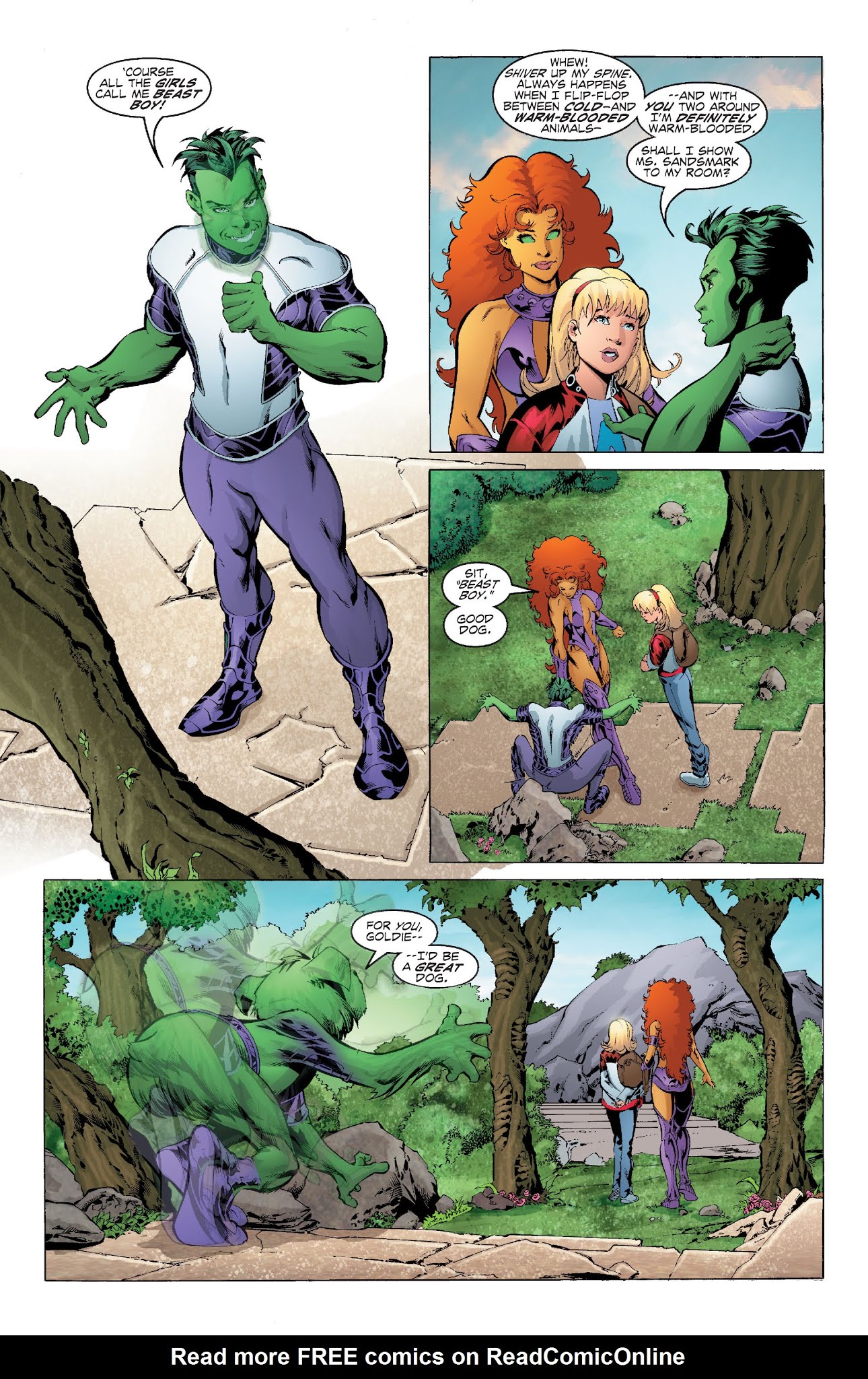 Read online Teen Titans Giant comic -  Issue #1 - 38