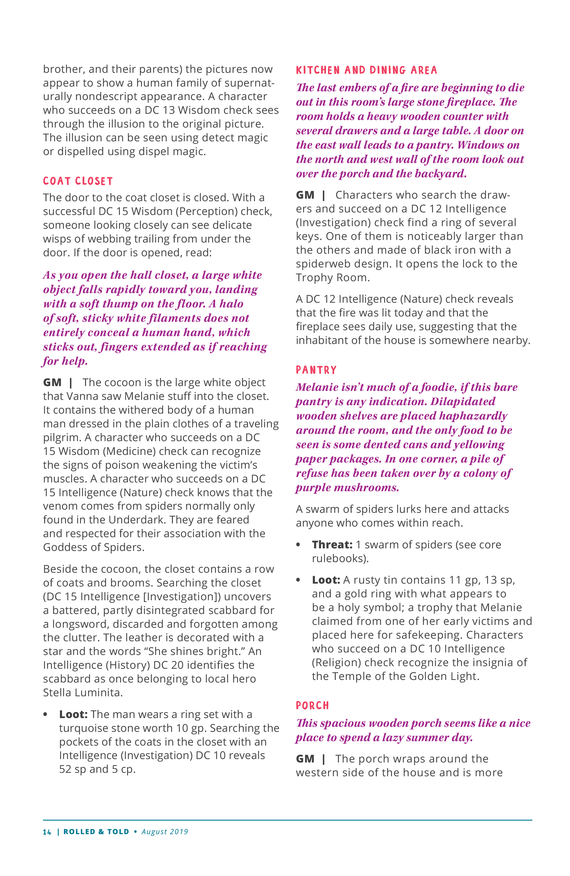 Read online Rolled & Told comic -  Issue #12 - 13