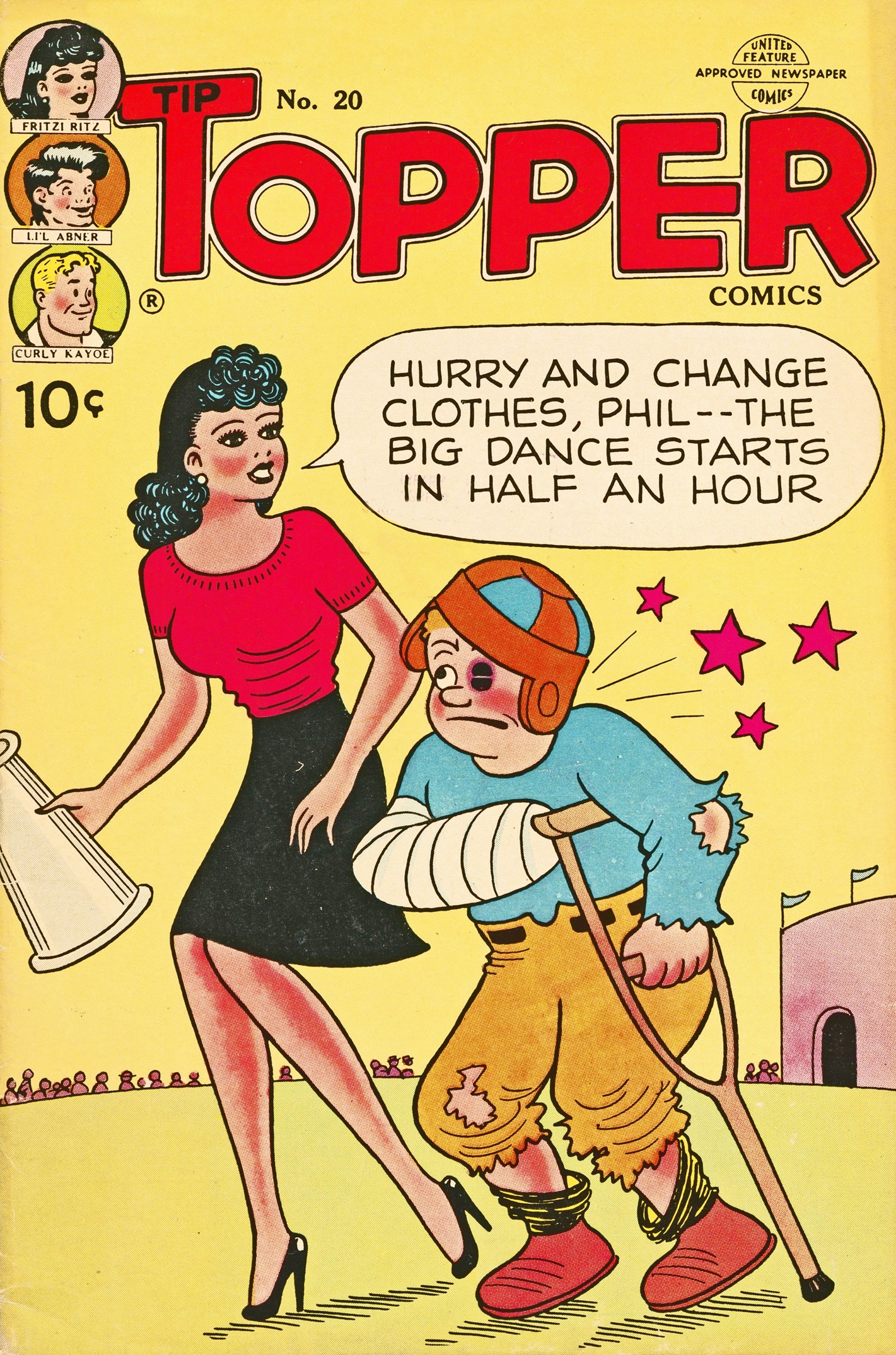 Read online Tip Topper Comics comic -  Issue #20 - 1