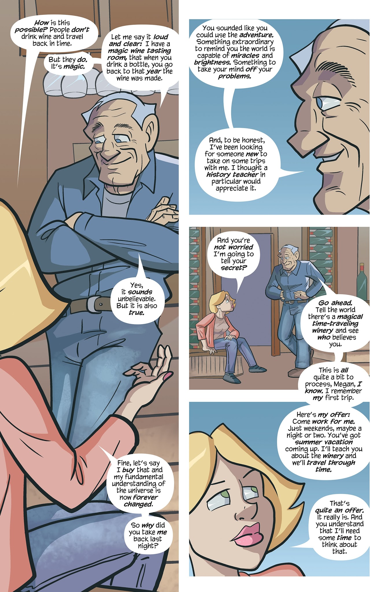 Read online Time & Vine comic -  Issue #1 - 28
