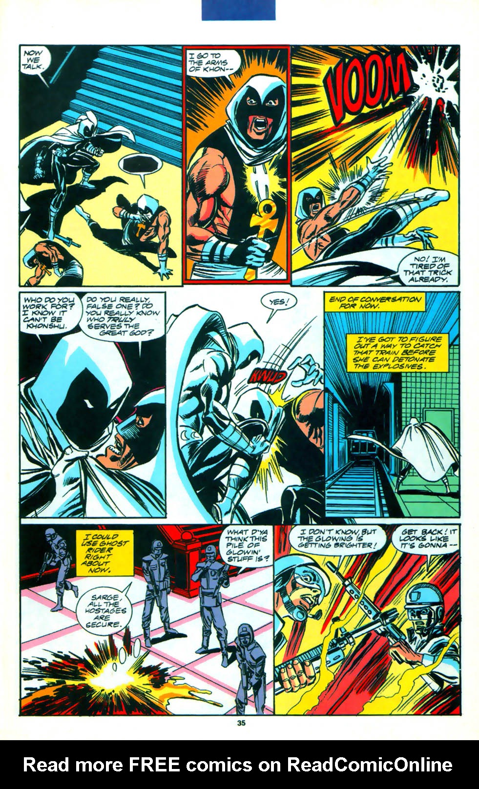 Read online Marc Spector: Moon Knight comic -  Issue #25 - 32