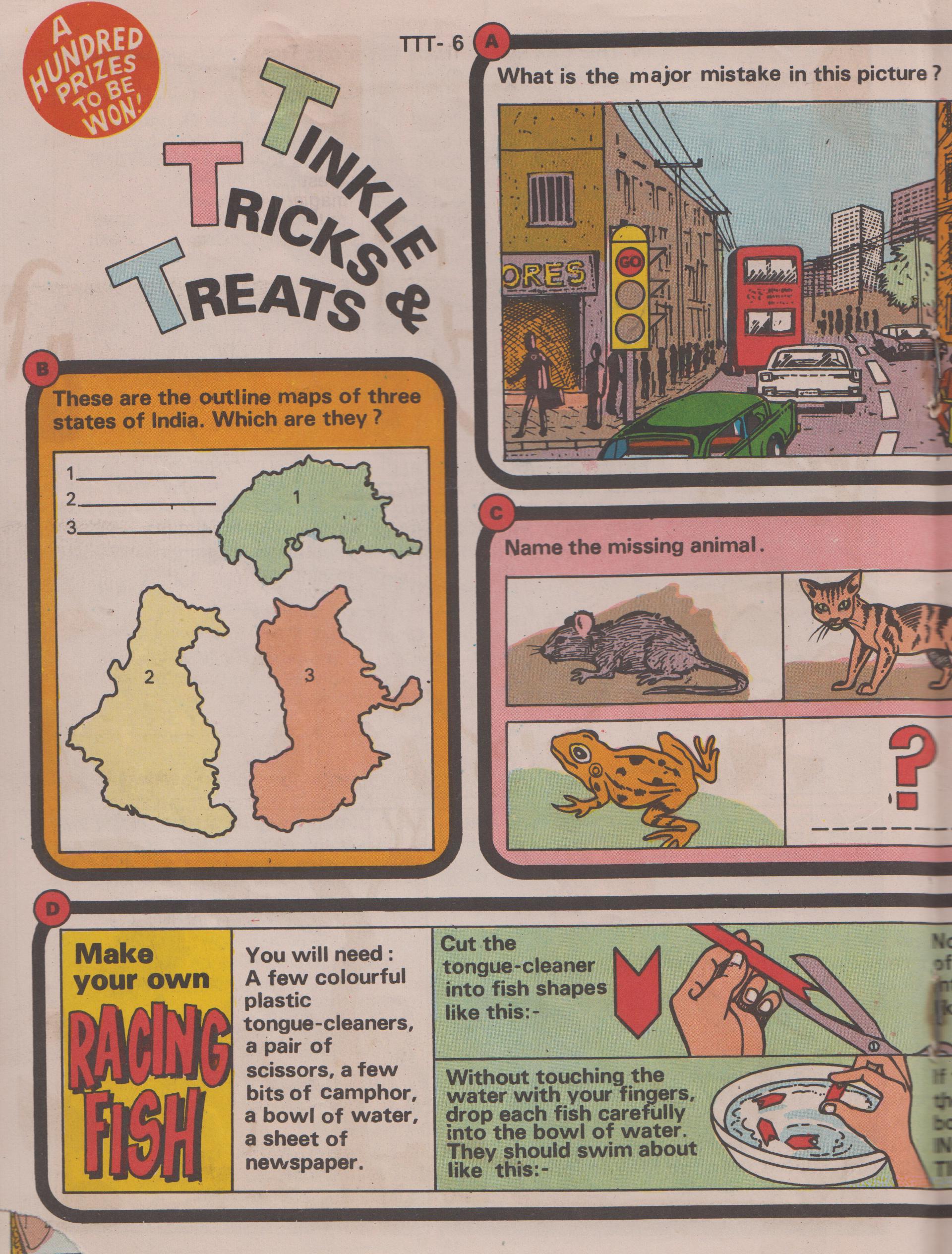 Read online Tinkle comic -  Issue #6 - 16