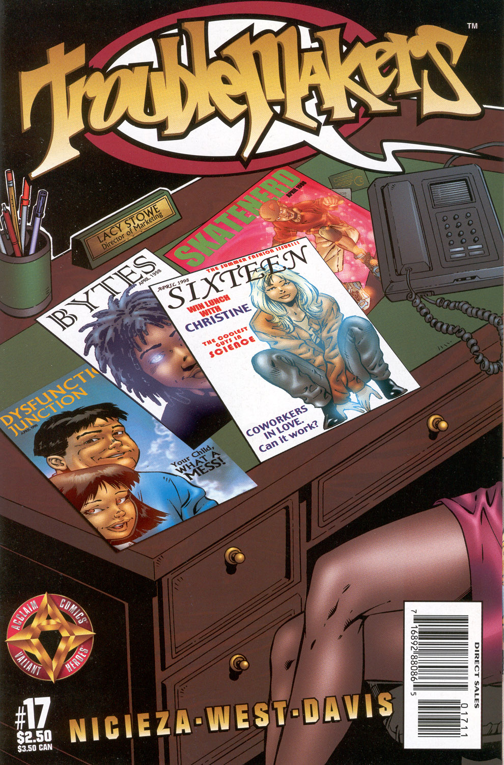 Read online Troublemakers comic -  Issue #17 - 1