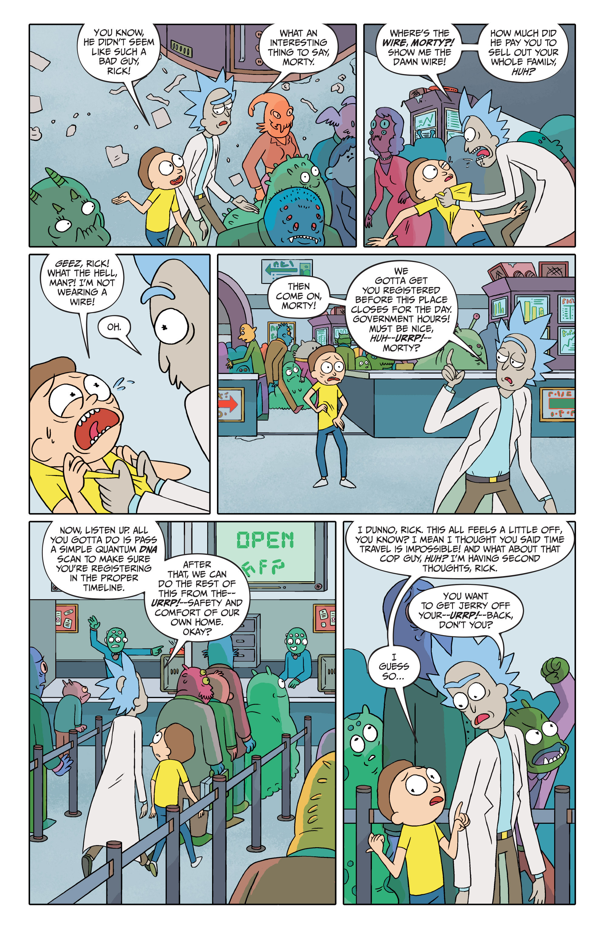 Read online Rick and Morty comic -  Issue #1 - 8