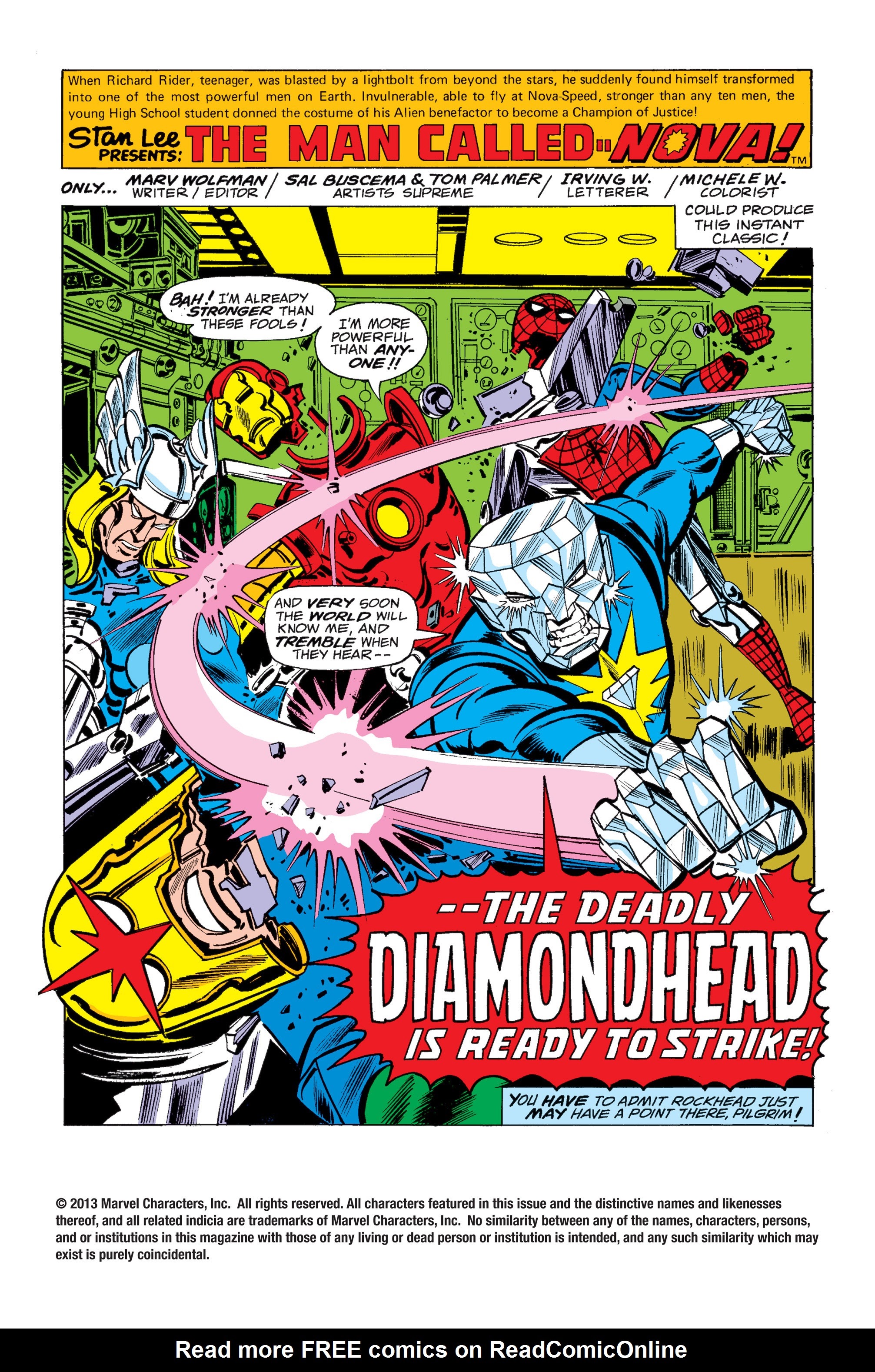 Read online Nova (1976) comic -  Issue #3 - 2