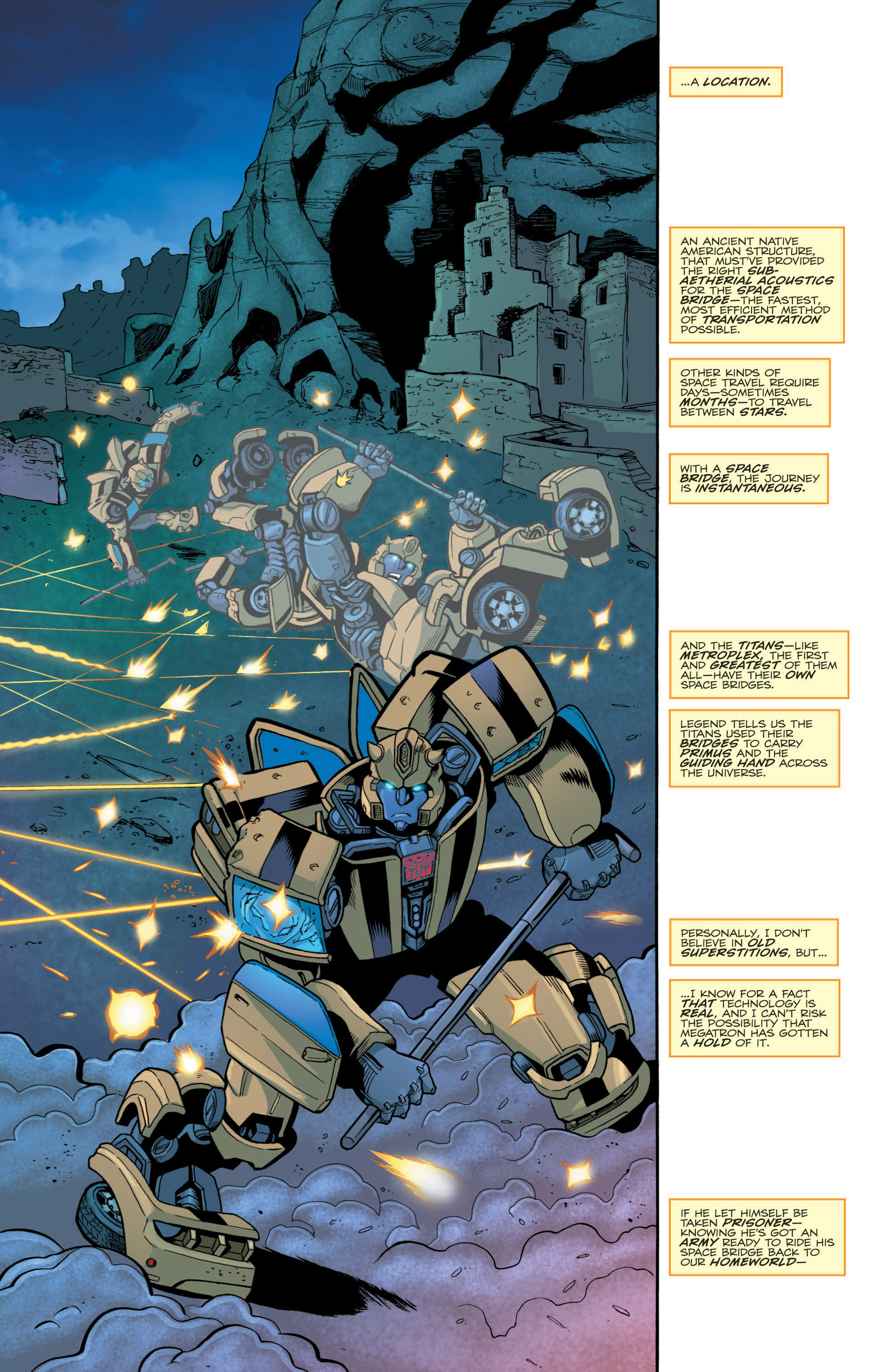 Read online The Transformers Spotlight Bumblebee comic Issue Full