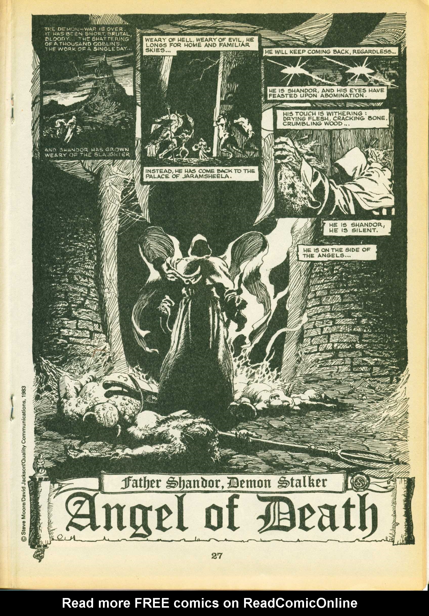 Read online Warrior comic -  Issue #9 - 27