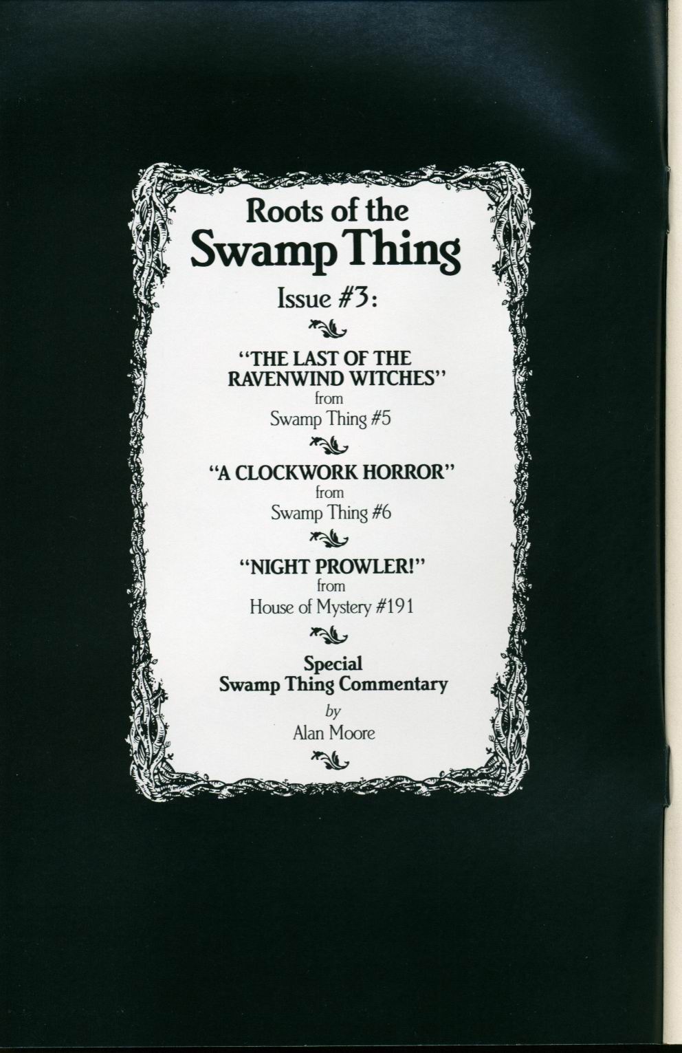 Read online Roots of the Swamp Thing comic -  Issue #3 - 2