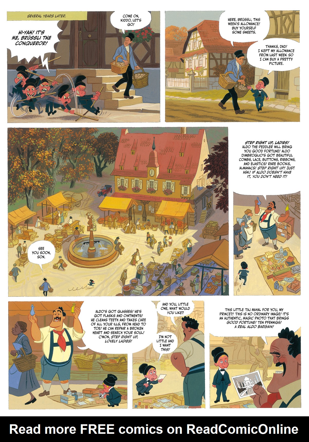 Read online Brussli: Way of the Dragon Boy comic -  Issue # TPB 1 - 15