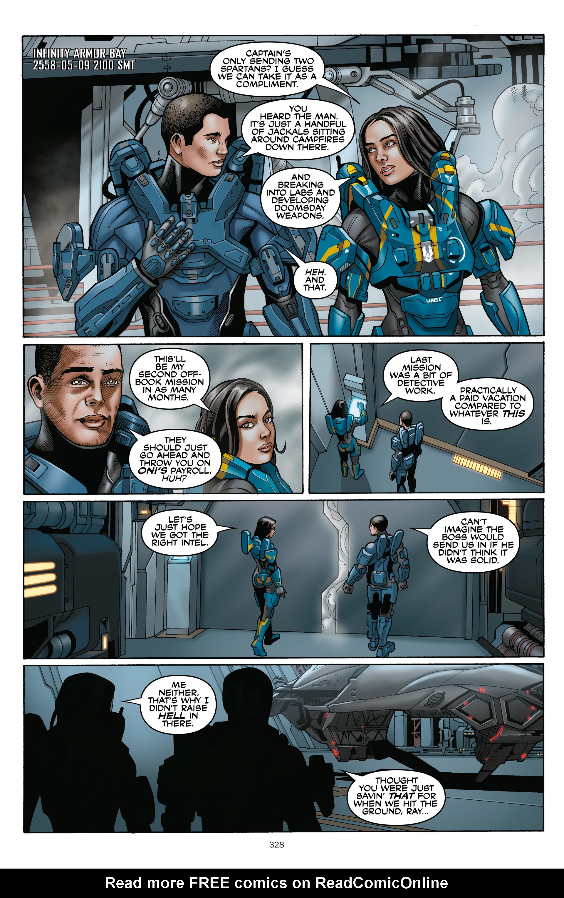 Read online Halo: Initiation and Escalation comic -  Issue # TPB (Part 4) - 24