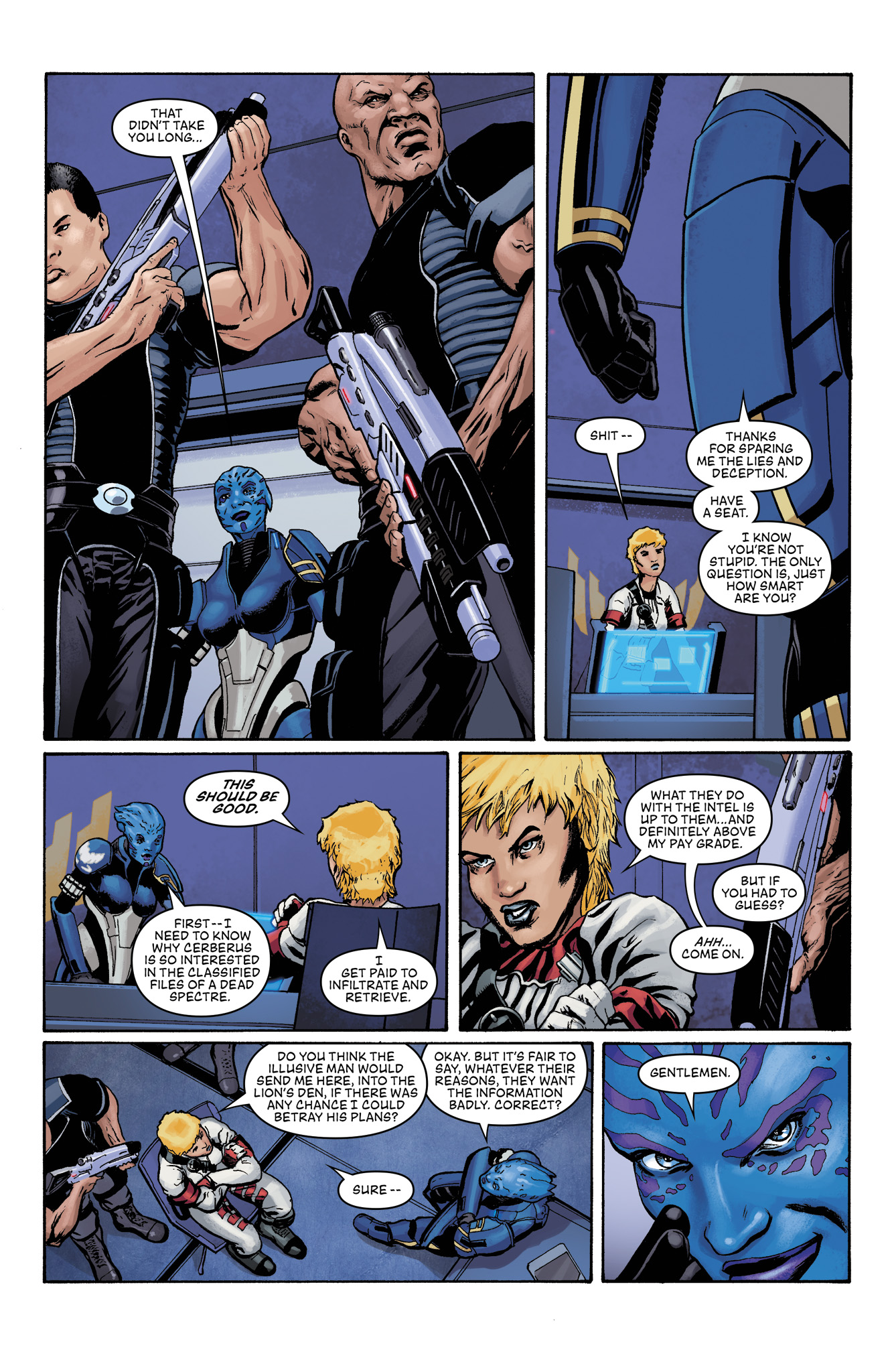 Read online Mass Effect: Foundation comic -  Issue #8 - 13