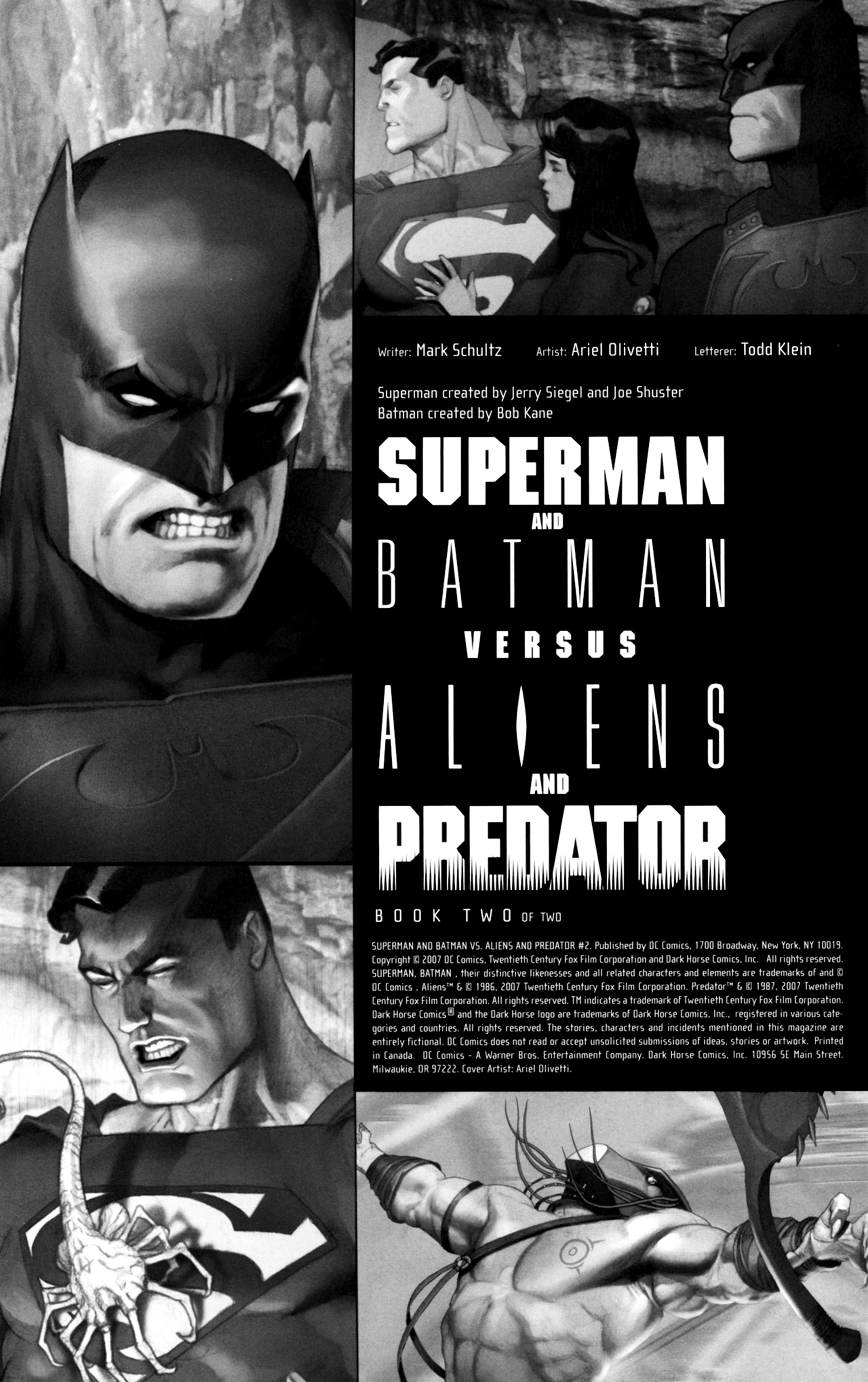 Read online Superman and Batman Vs. Aliens and Predator comic -  Issue #2 - 3
