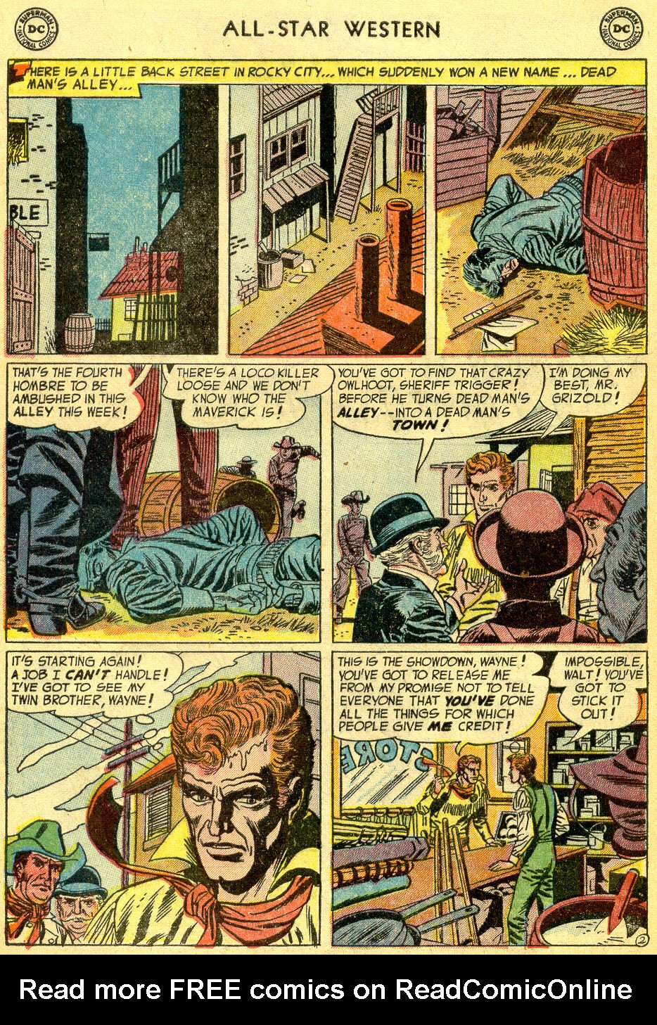 Read online All-Star Western (1951) comic -  Issue #75 - 4