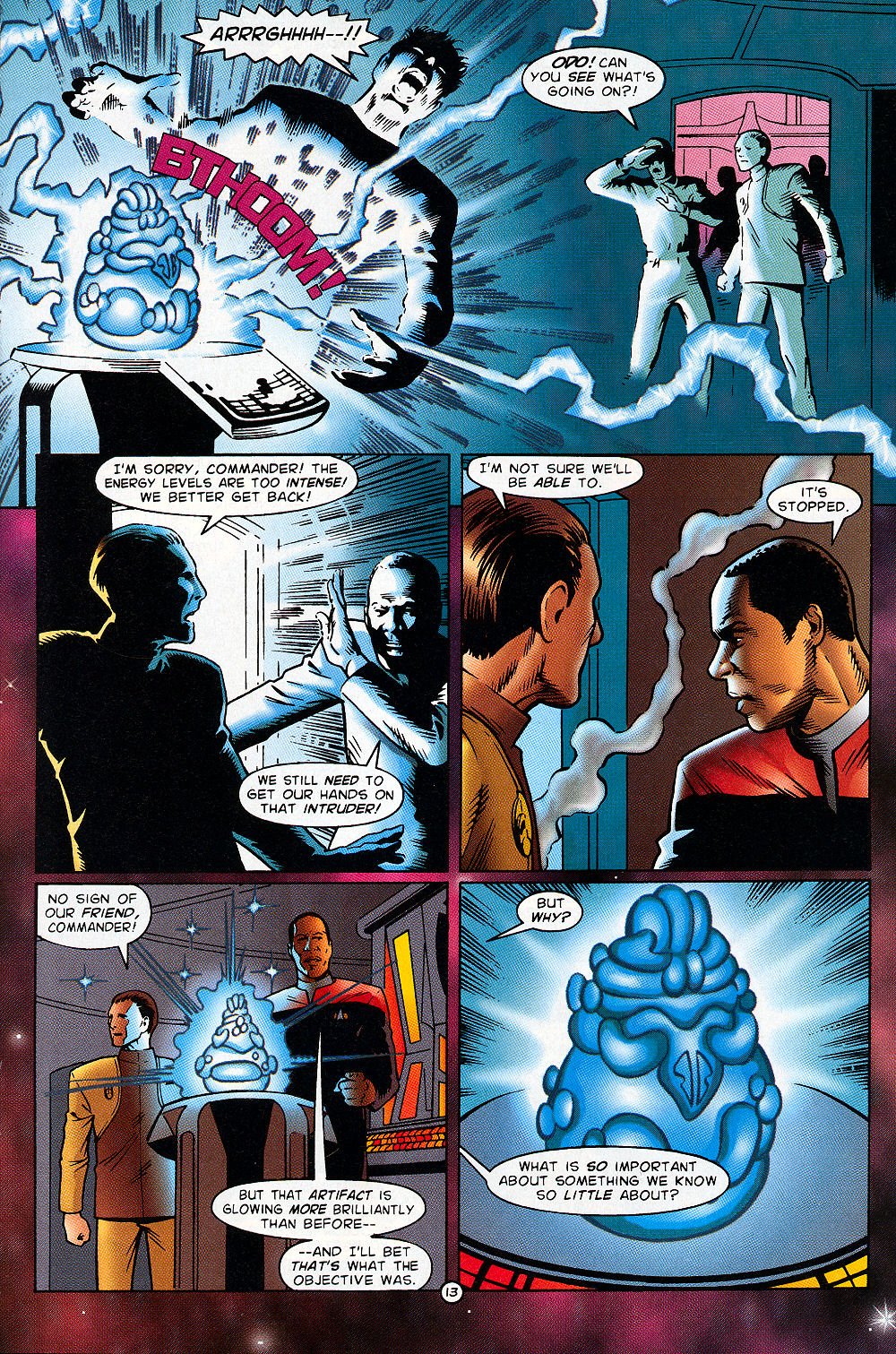Read online Star Trek: Deep Space Nine: Celebrity Series comic -  Issue #1 - 17