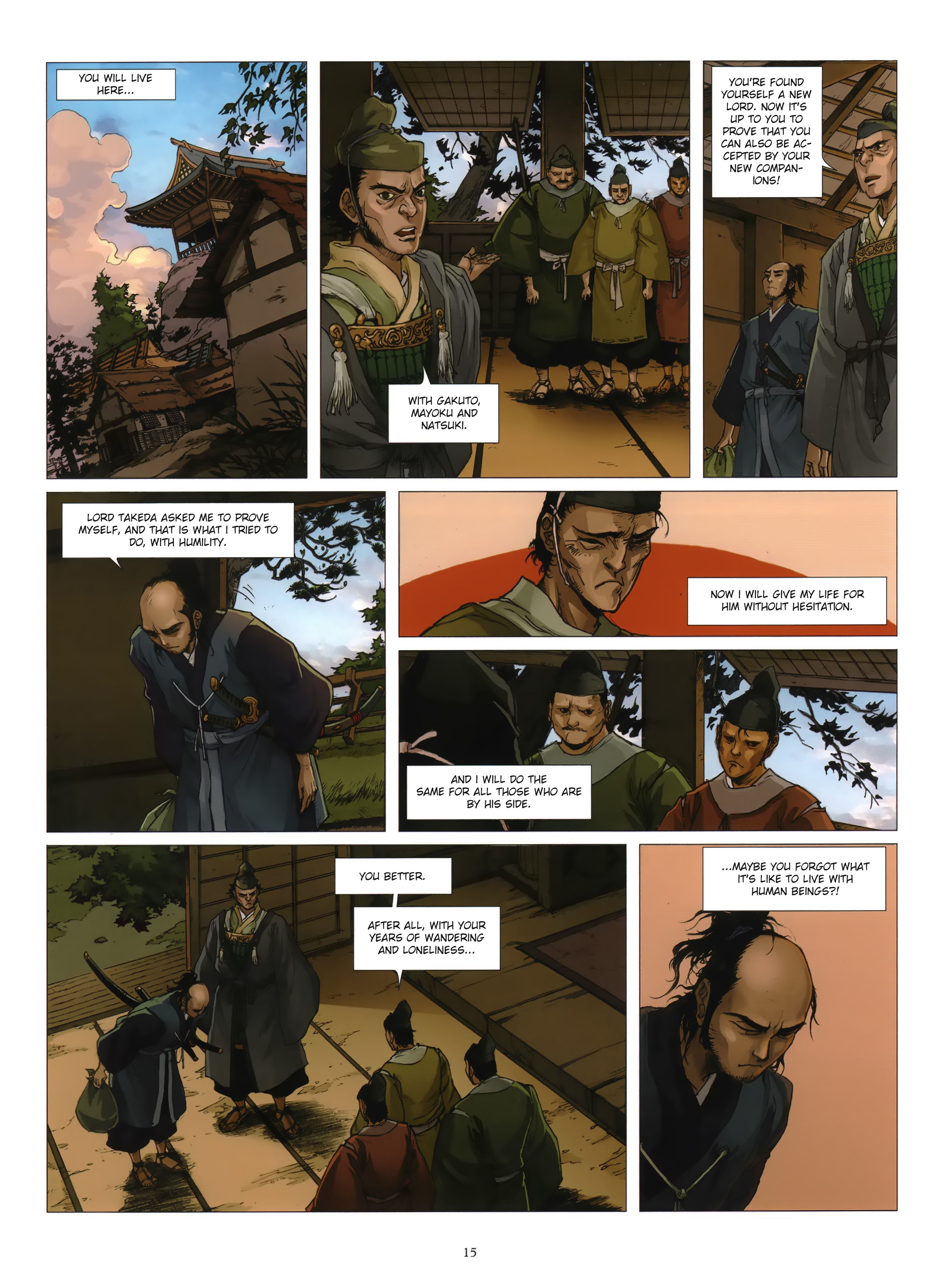 Read online Shadow of the Shinobi comic -  Issue #1 - 16