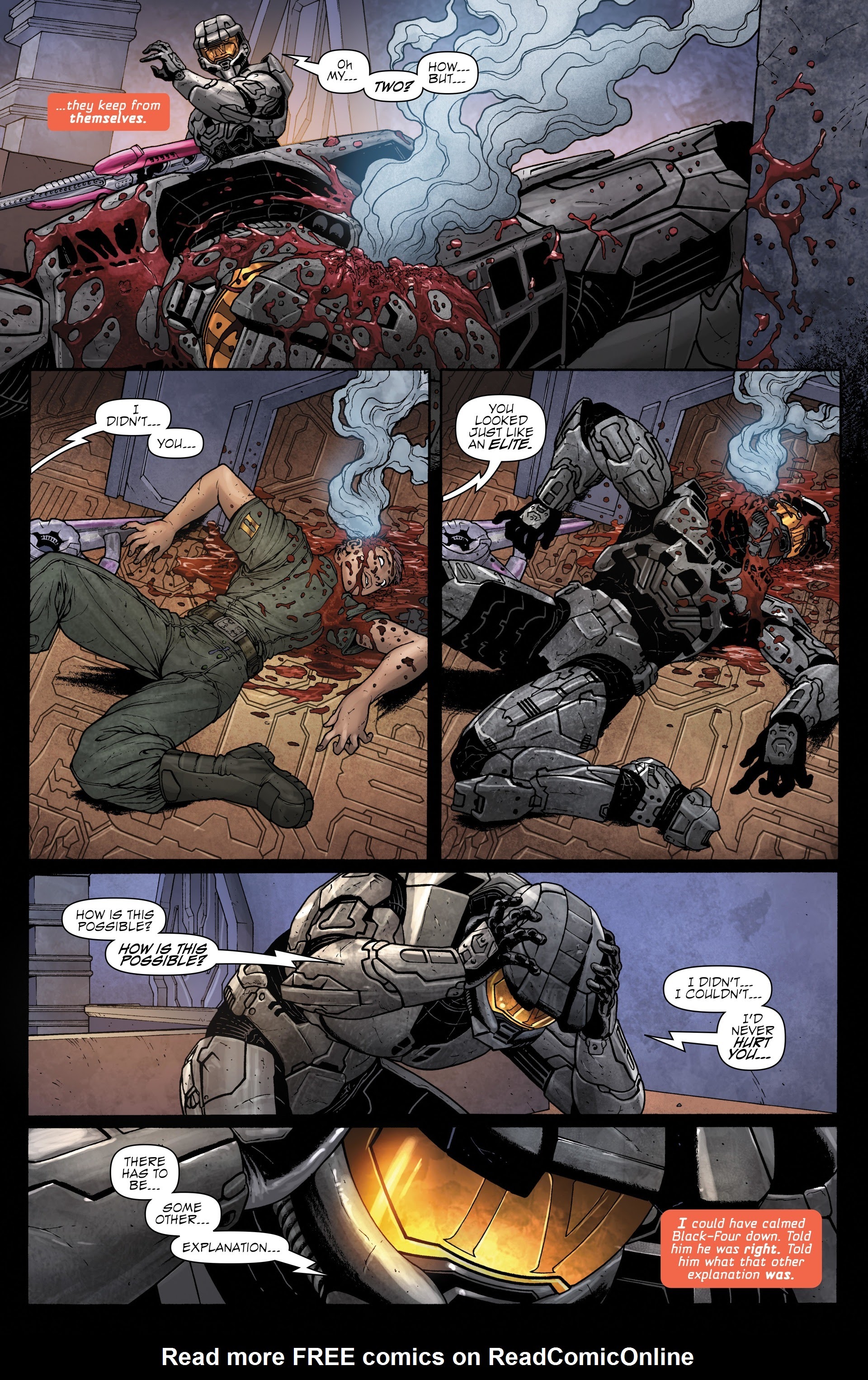 Read online Halo: Legacy Collection comic -  Issue # TPB (Part 4) - 4