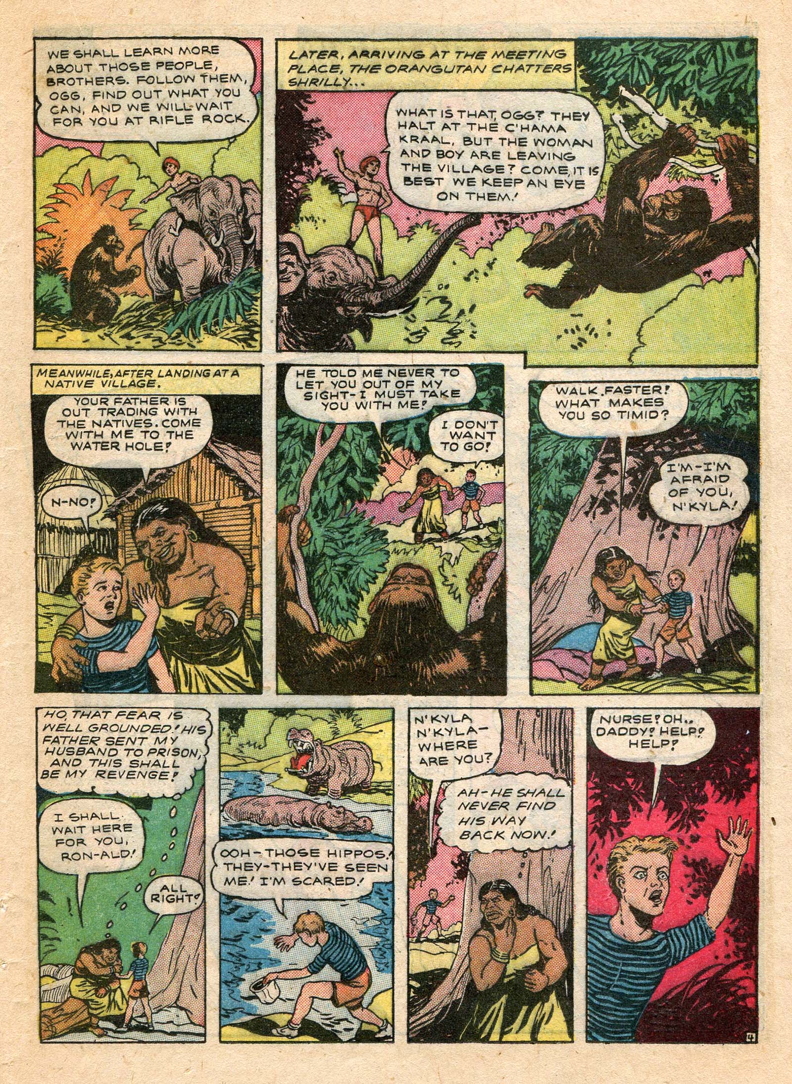 Read online Wambi Jungle Boy comic -  Issue #7 - 33