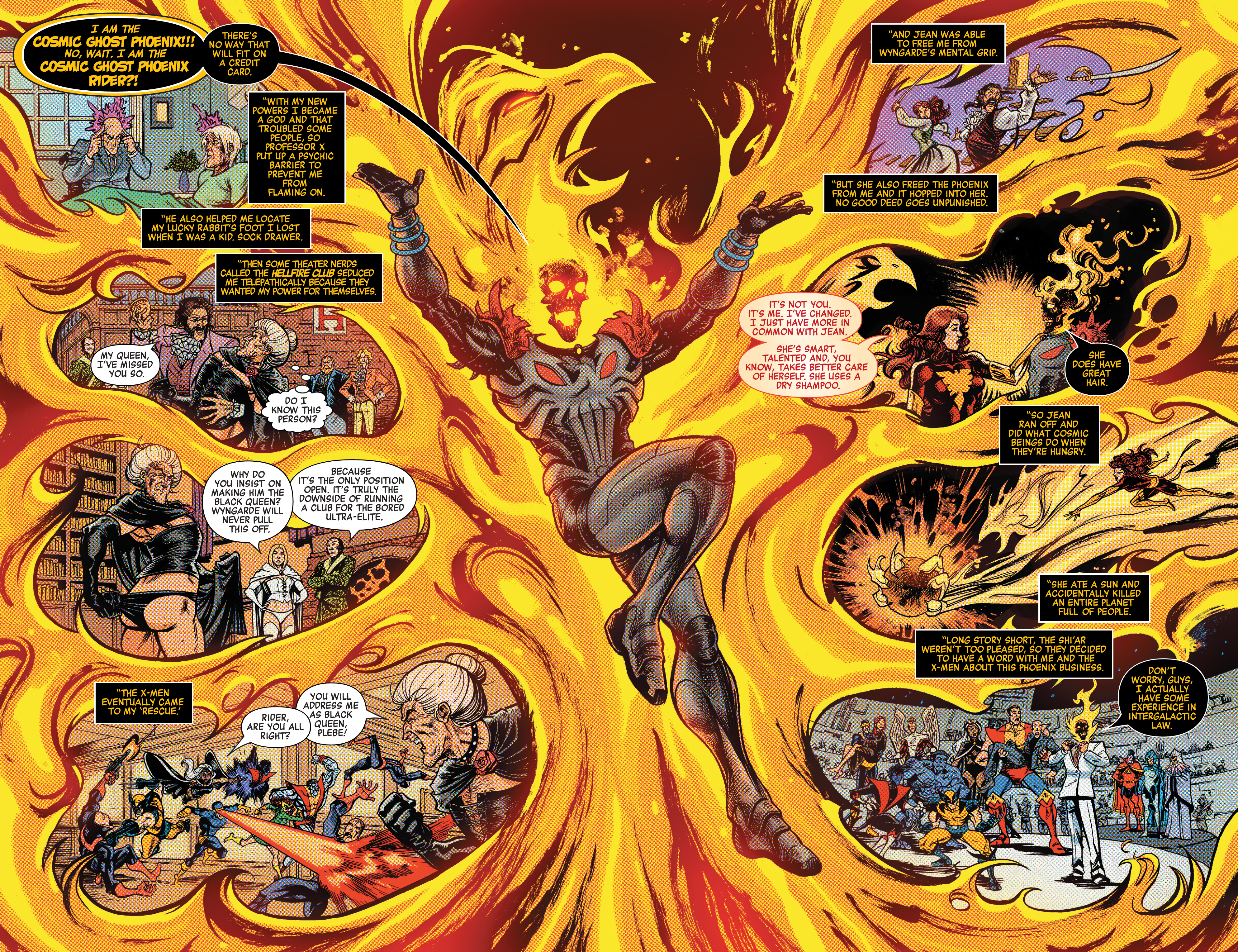 Read online Cosmic Ghost Rider Destroys Marvel History comic -  Issue # _TPB - 49